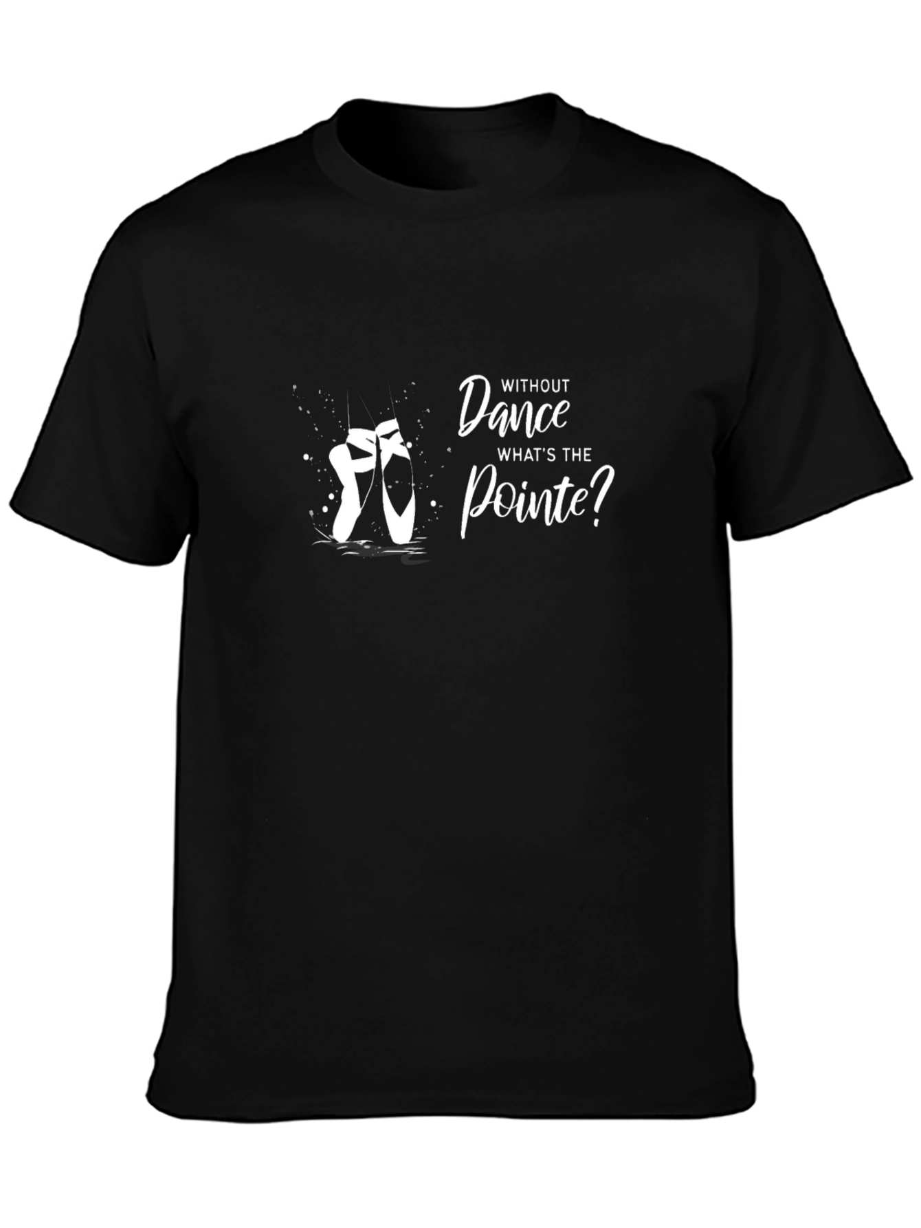 Dance Pointe Graphic Tee - Black