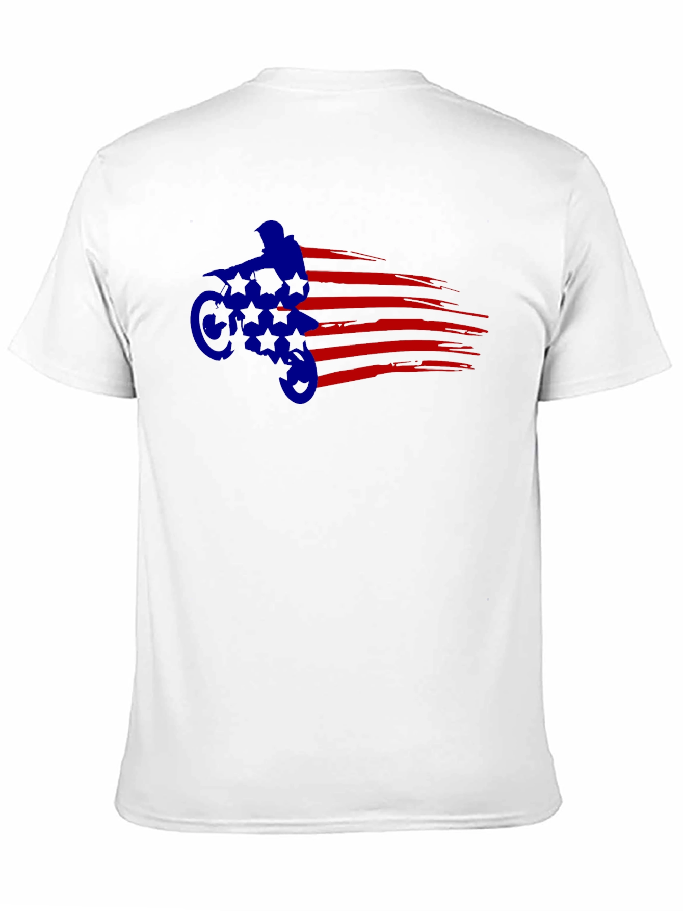 American Motocross T-Shirt - Patriot Dirt Bike Tee