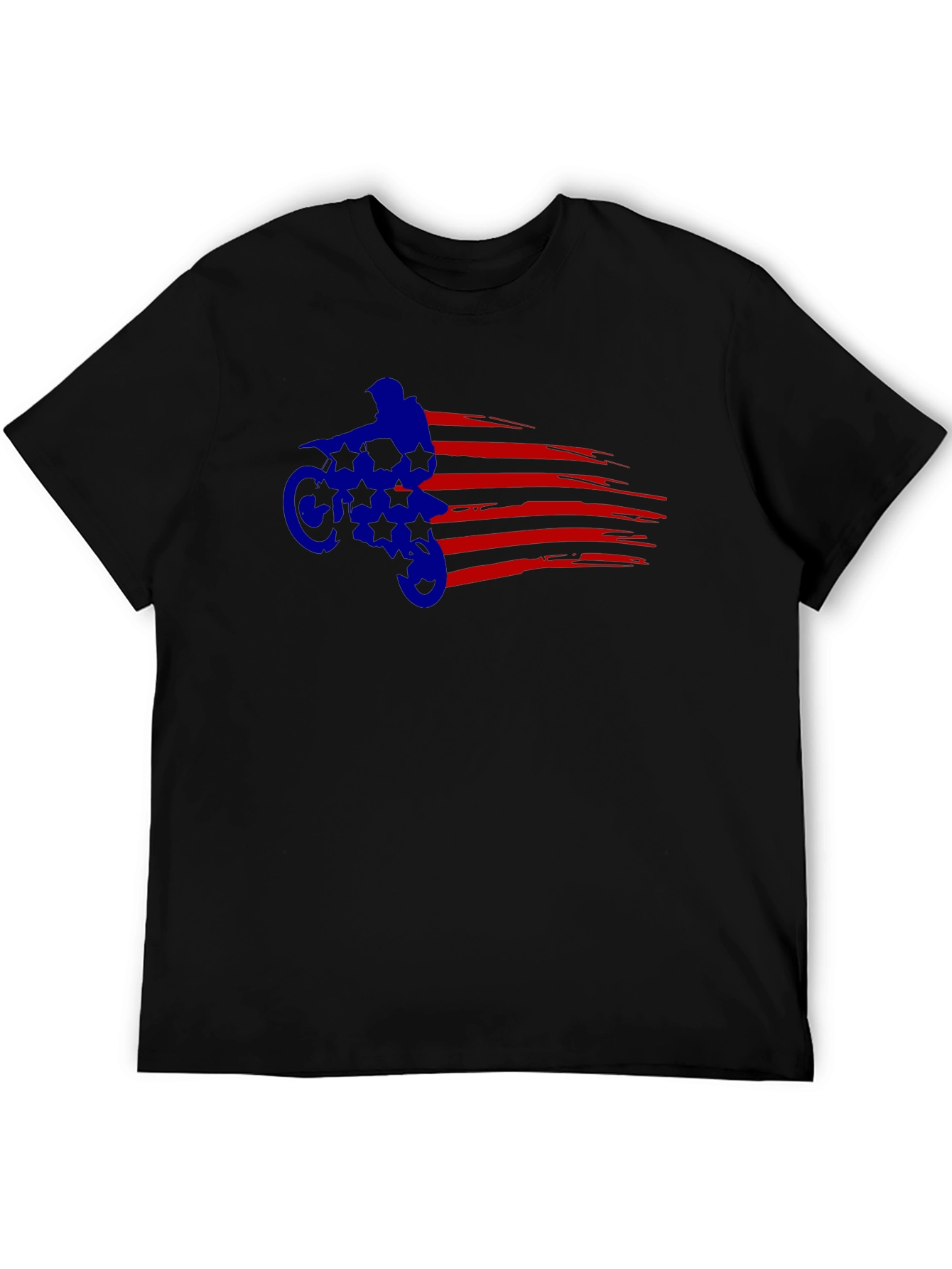 American Motocross T-Shirt - Patriot Dirt Bike Tee