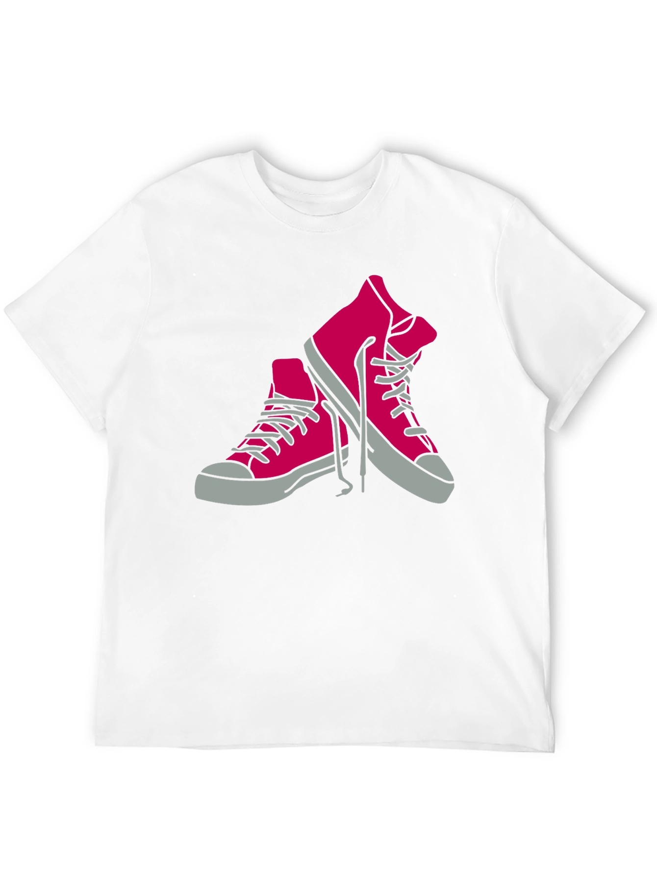 Cool Sneakers Graphic Tee - Casual Style