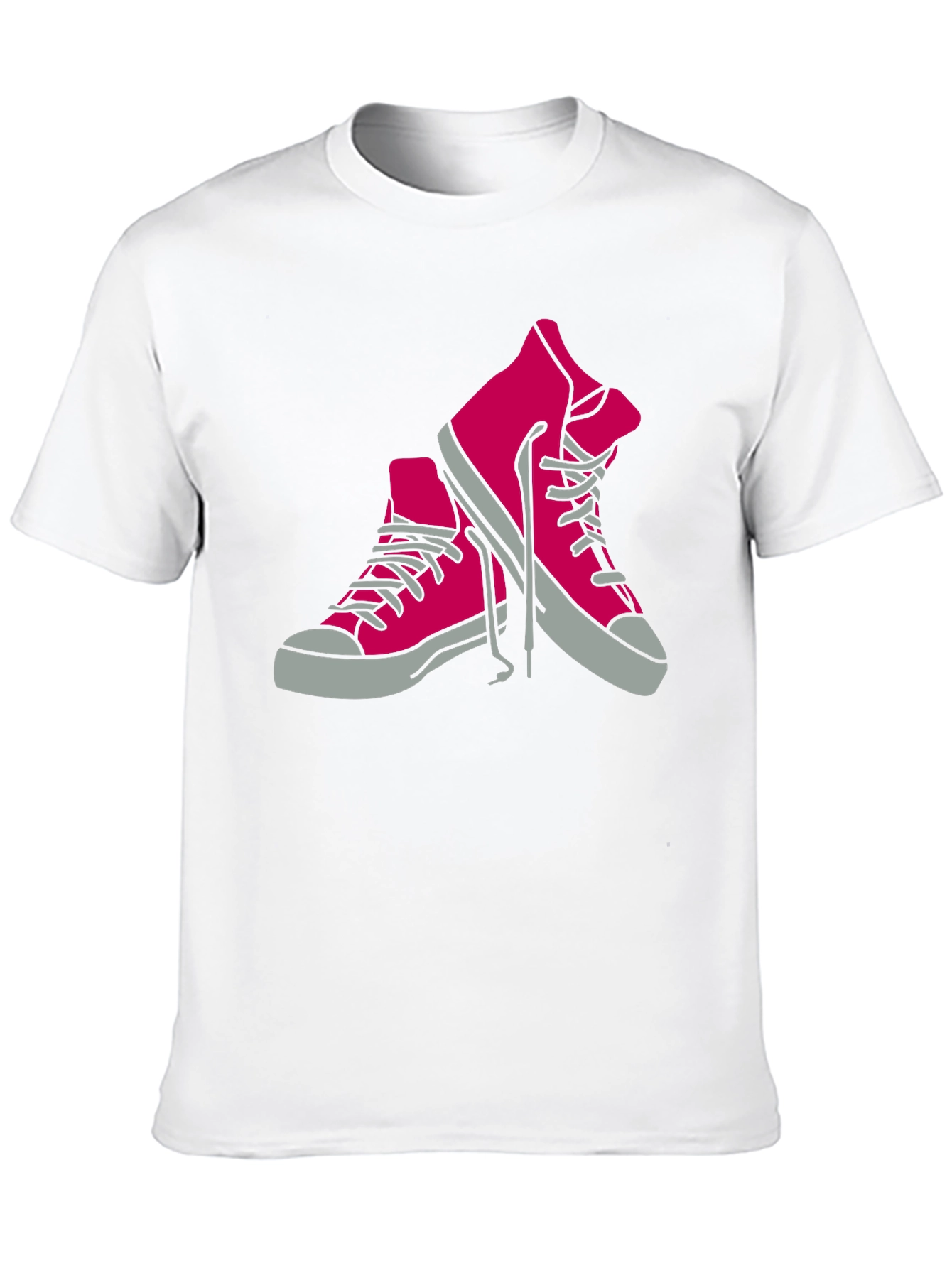 Cool Sneakers Graphic Tee - Casual Style