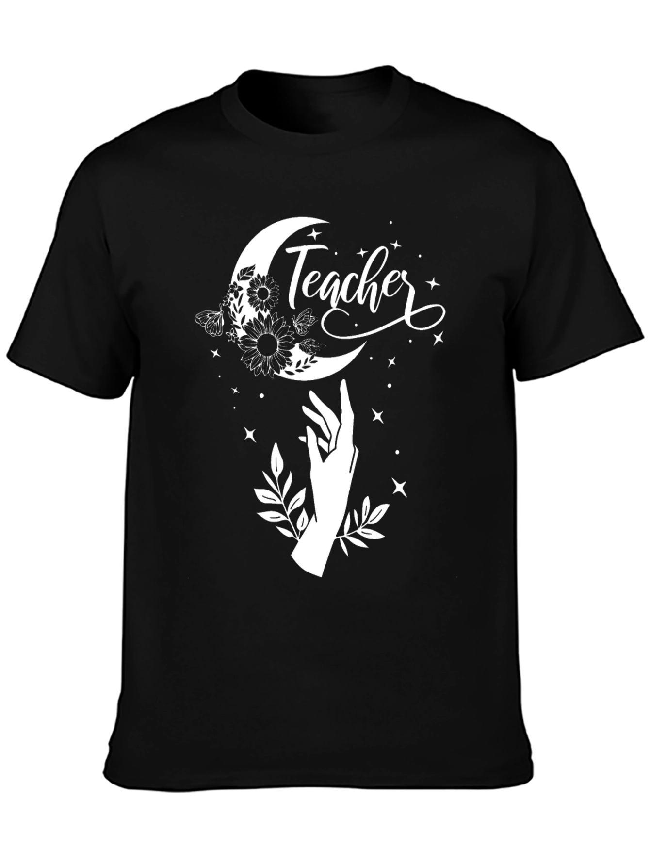 Teacher Moon T-Shirt - Celestial Teacher Gift