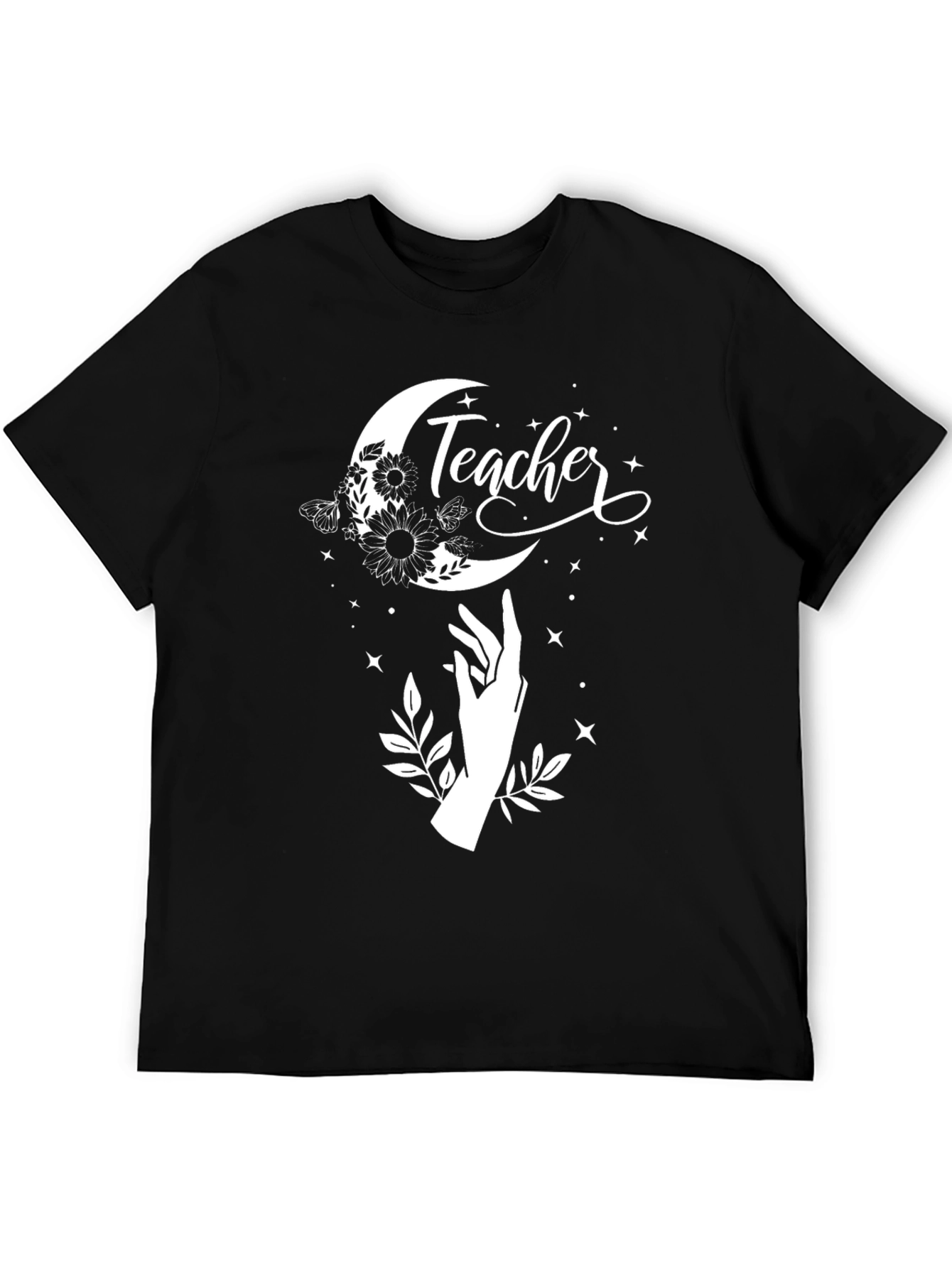 Teacher Moon T-Shirt - Celestial Teacher Gift