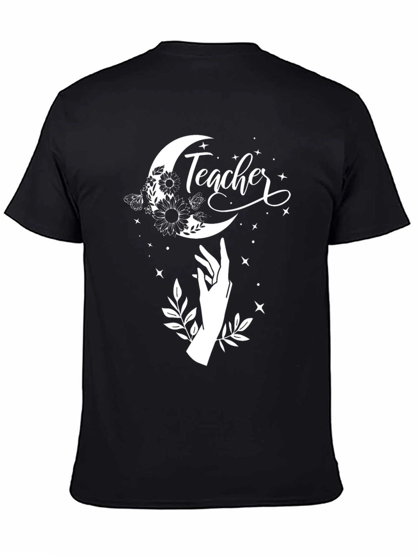 Teacher Moon T-Shirt - Celestial Teacher Gift