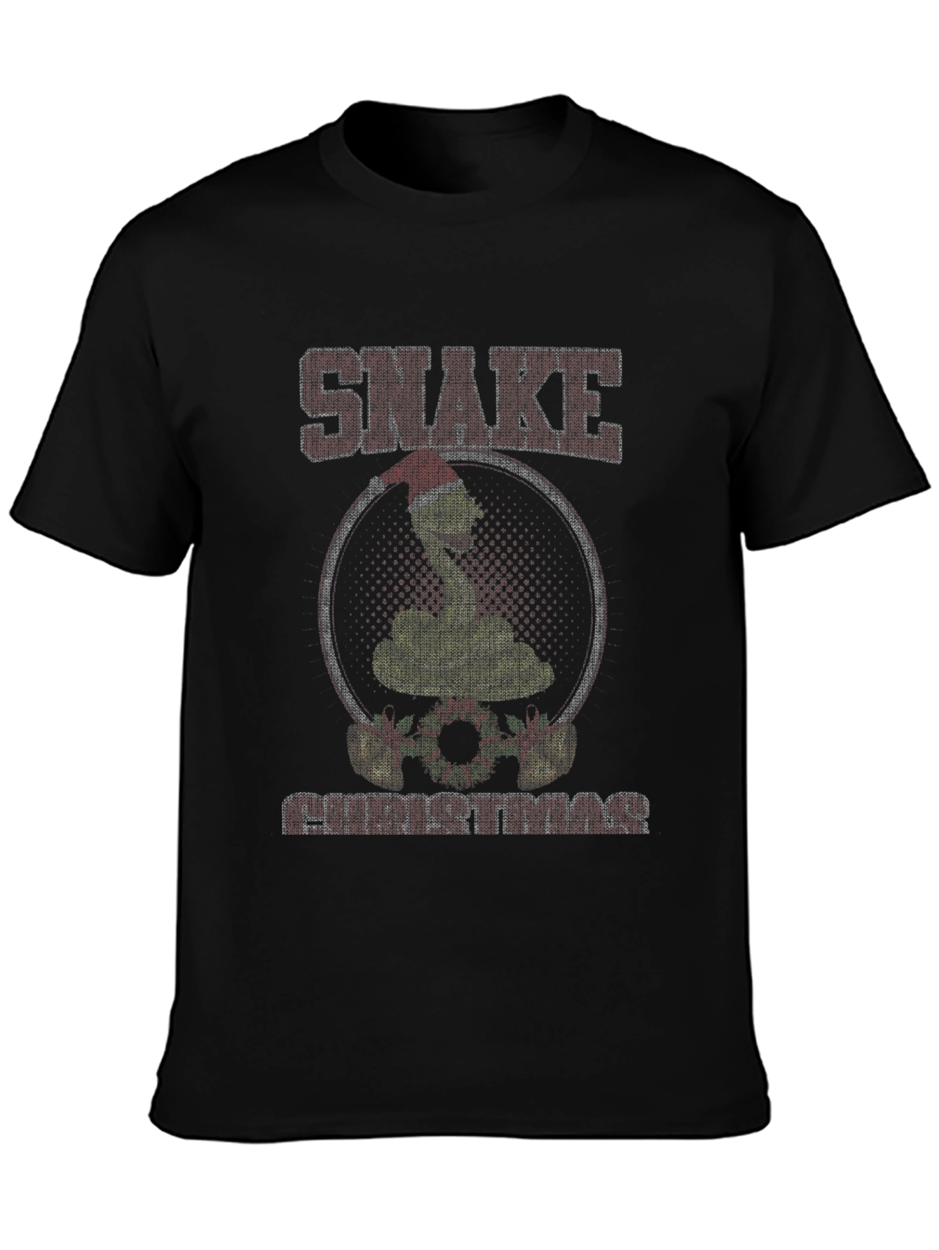 Snake Christmas T-Shirt - Holiday Tee