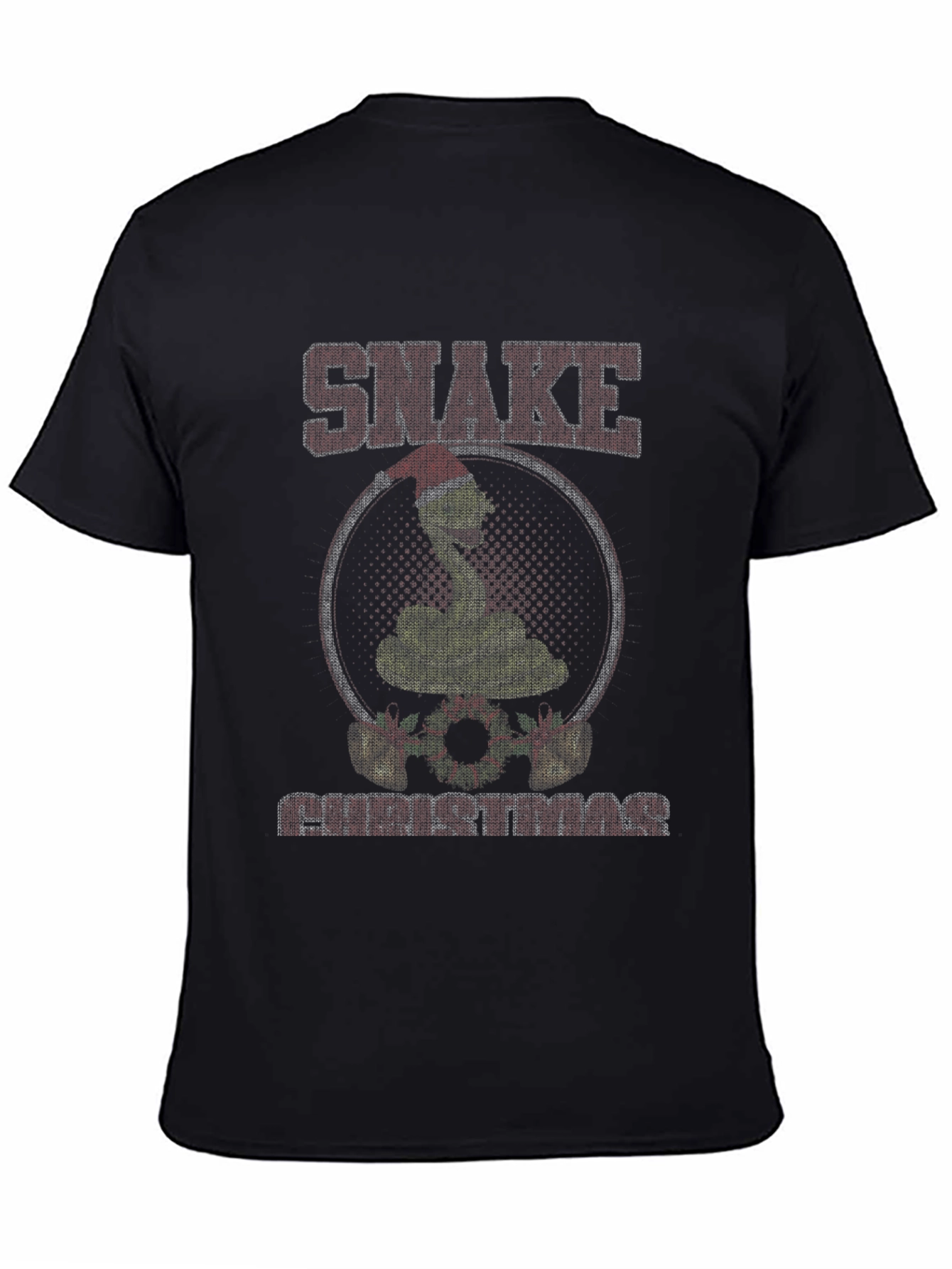 Snake Christmas T-Shirt - Holiday Tee