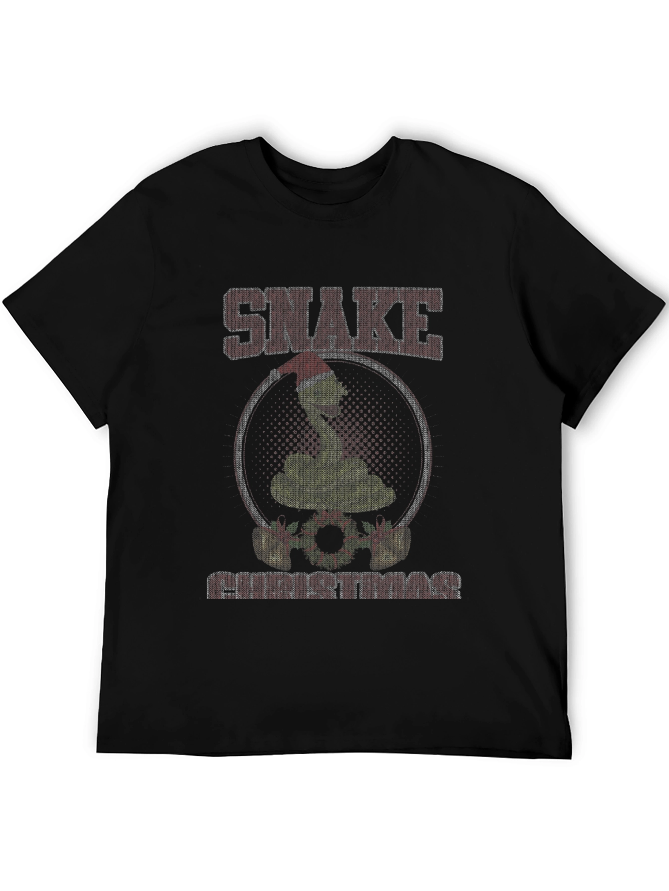 Snake Christmas T-Shirt - Holiday Tee