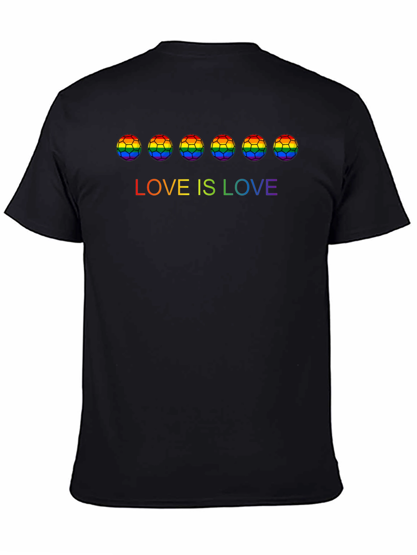 Love is Love LGBTQ+ Pride Soccer T-Shirt