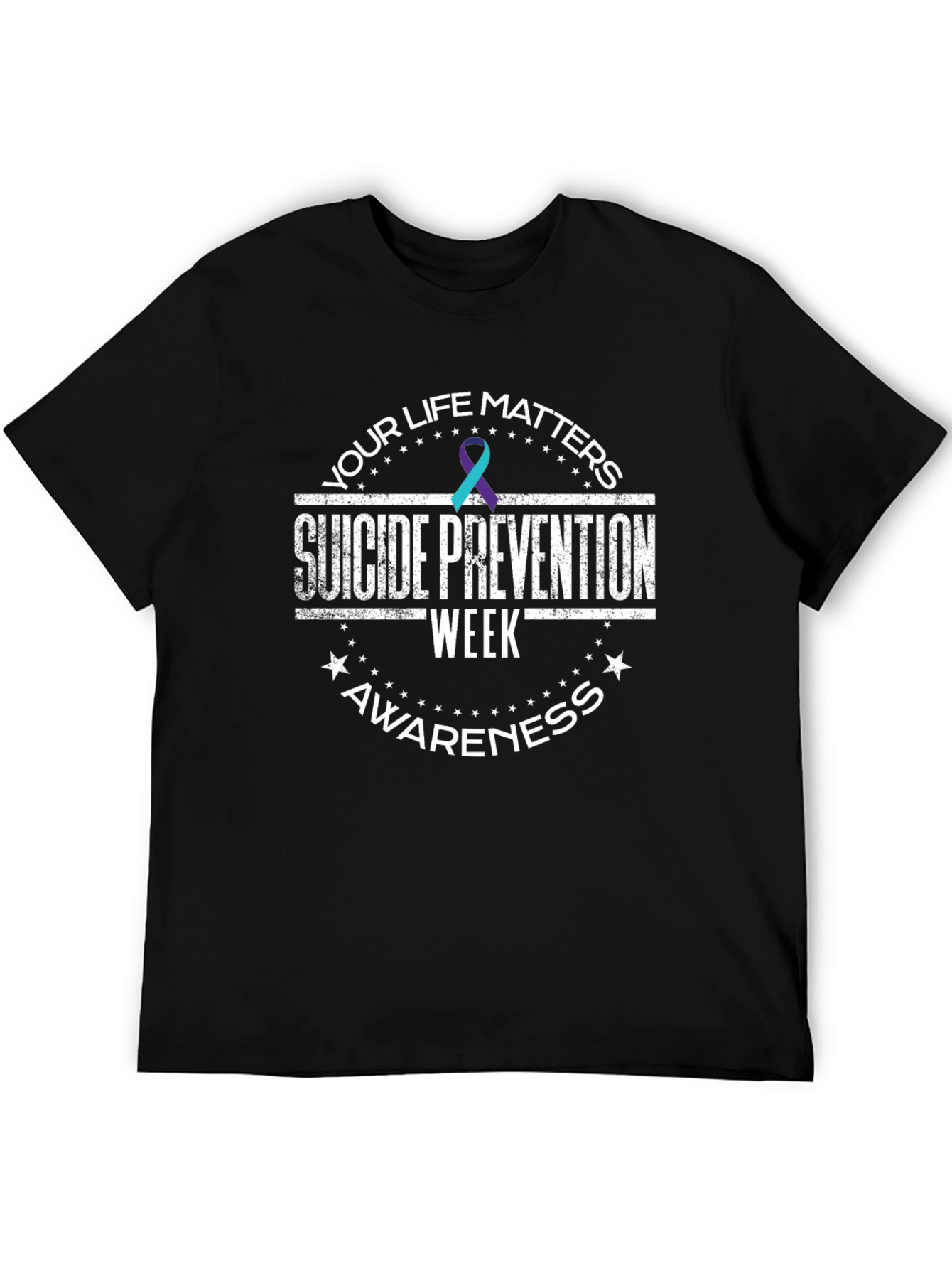 Suicide Prevention Week Awareness Graphic Tee