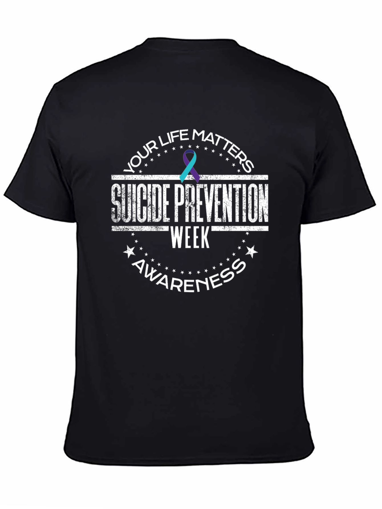 Suicide Prevention Week Awareness Graphic Tee