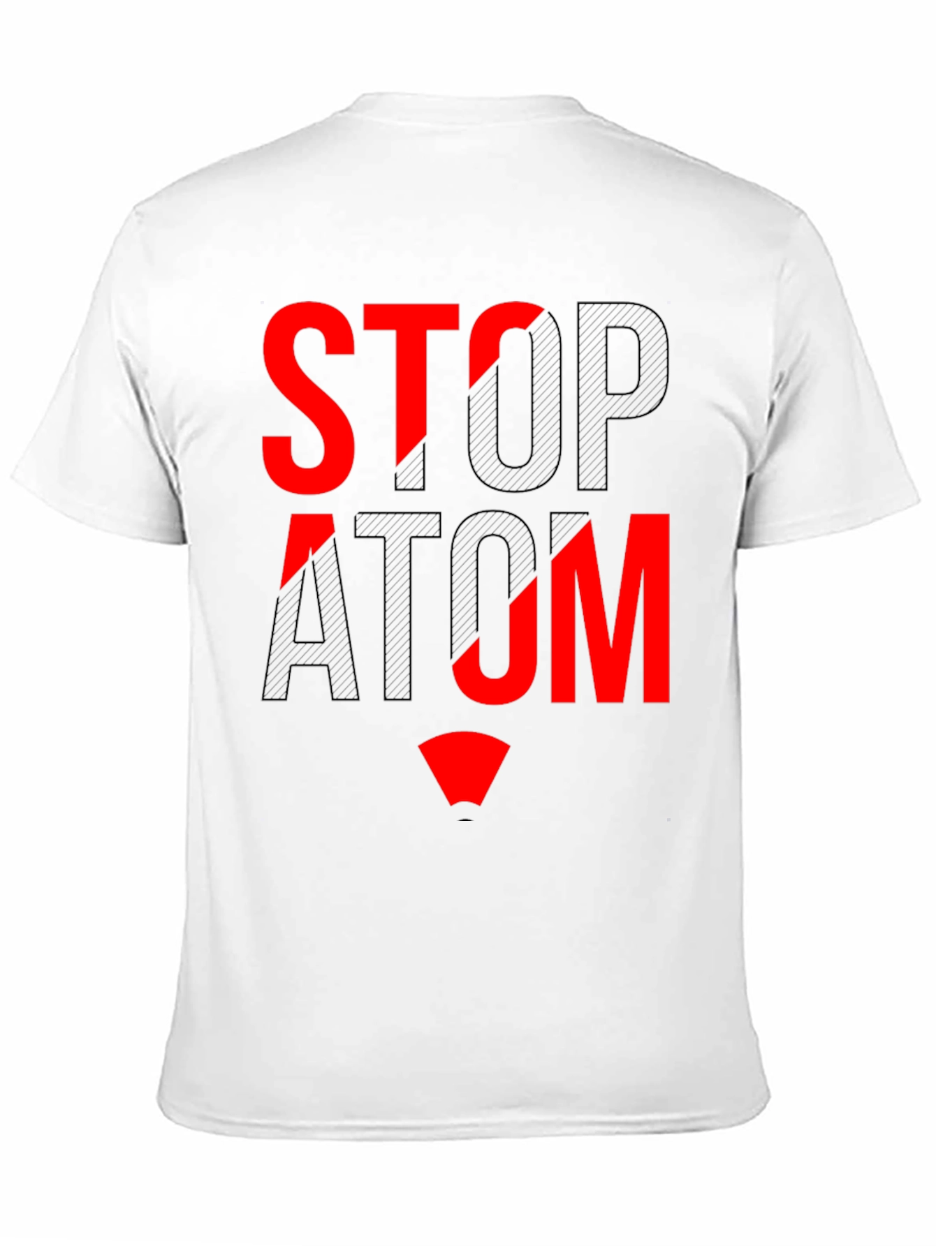 Stop Atom Graphic T-Shirt - Protest Tee
