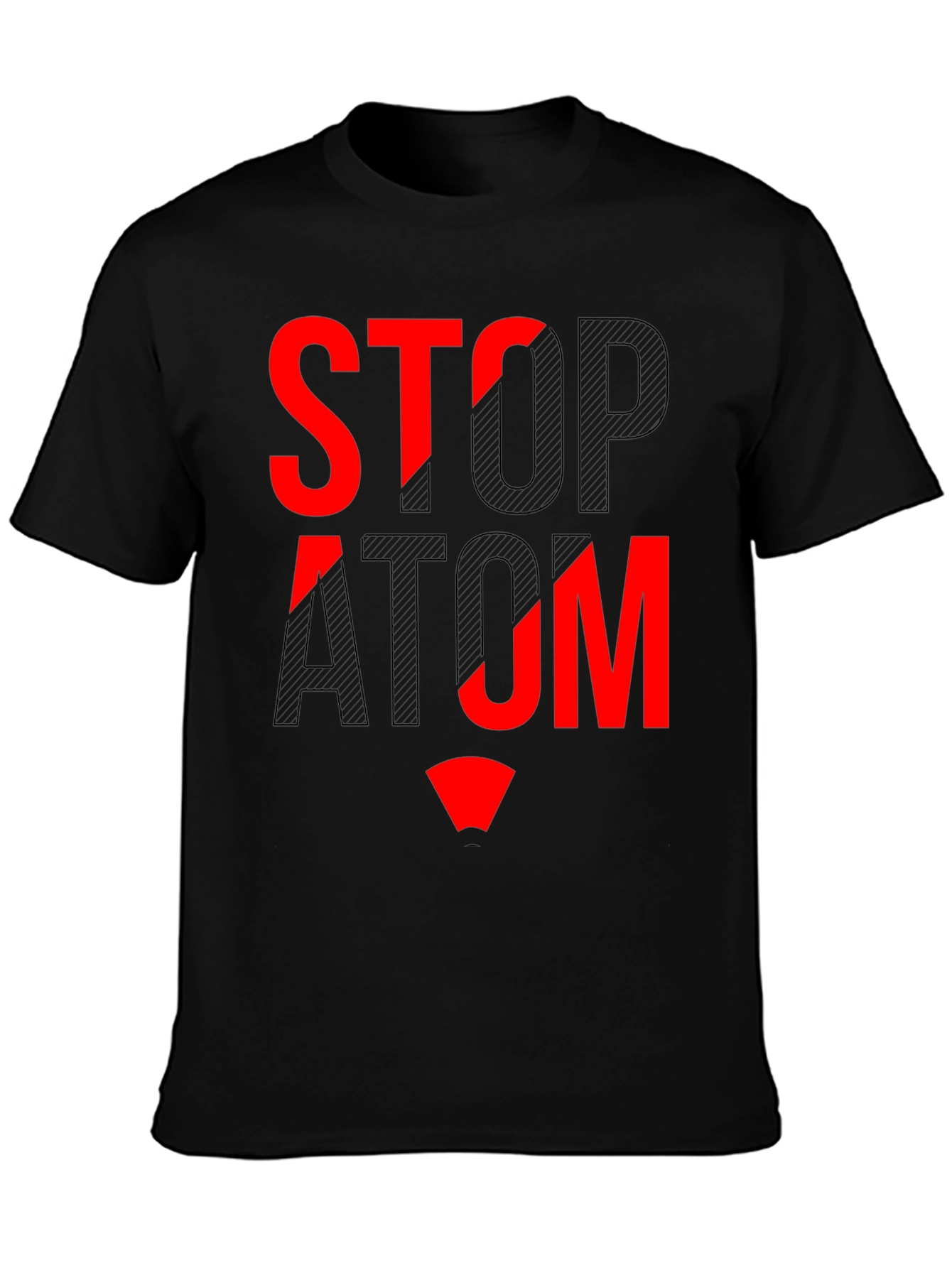 Stop Atom Graphic T-Shirt - Protest Tee