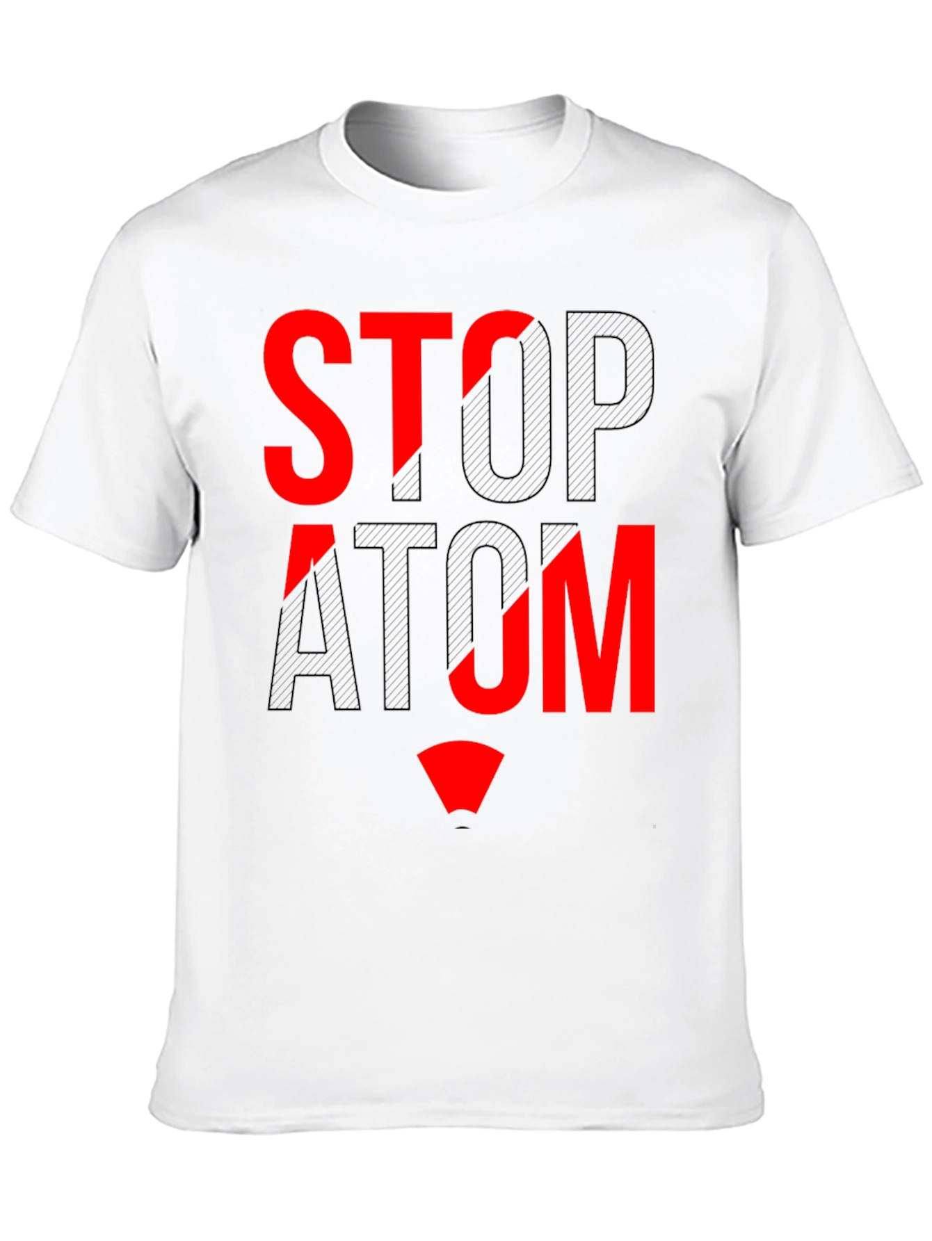 Stop Atom Graphic T-Shirt - Protest Tee