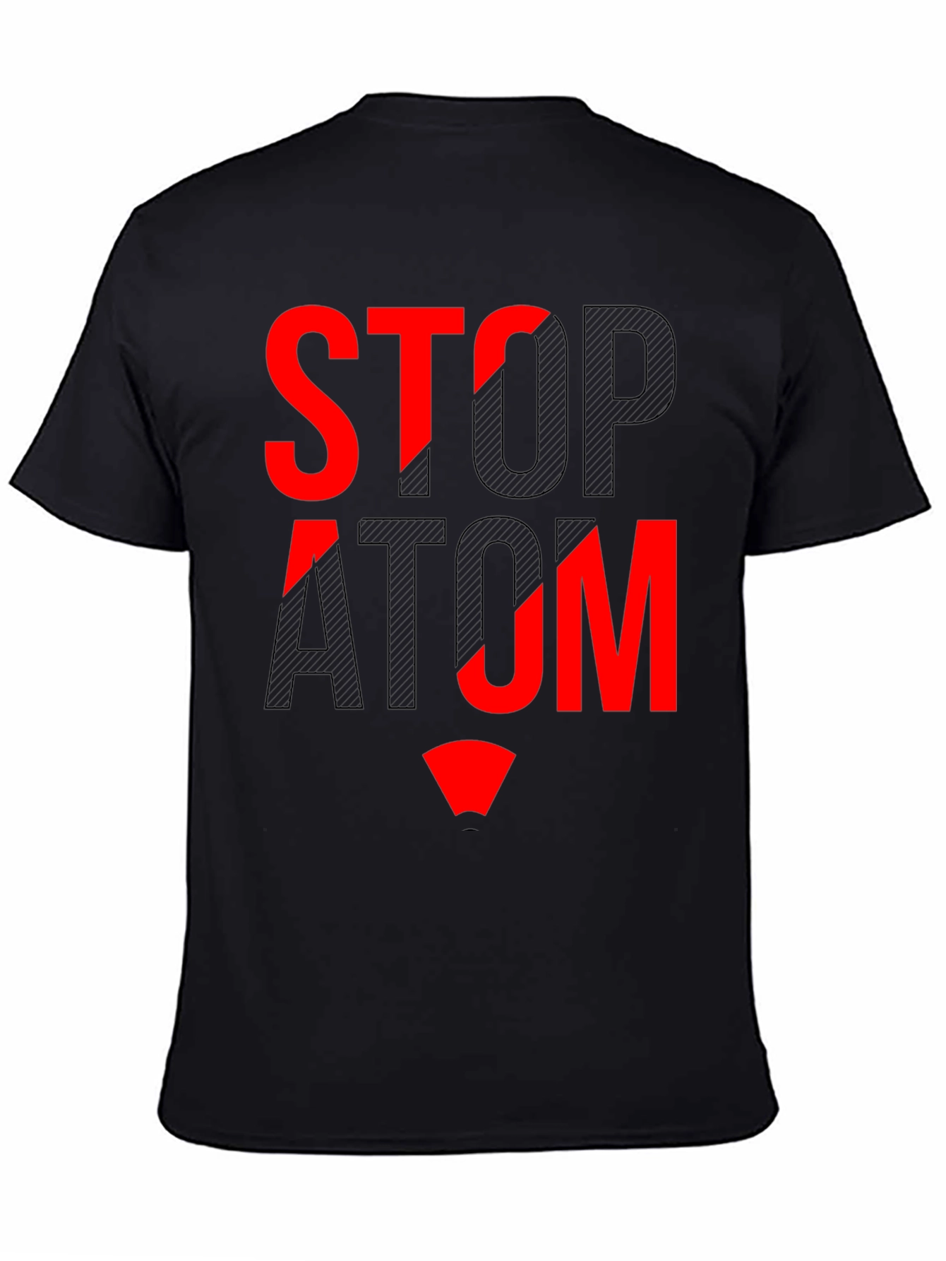 Stop Atom Graphic T-Shirt - Protest Tee