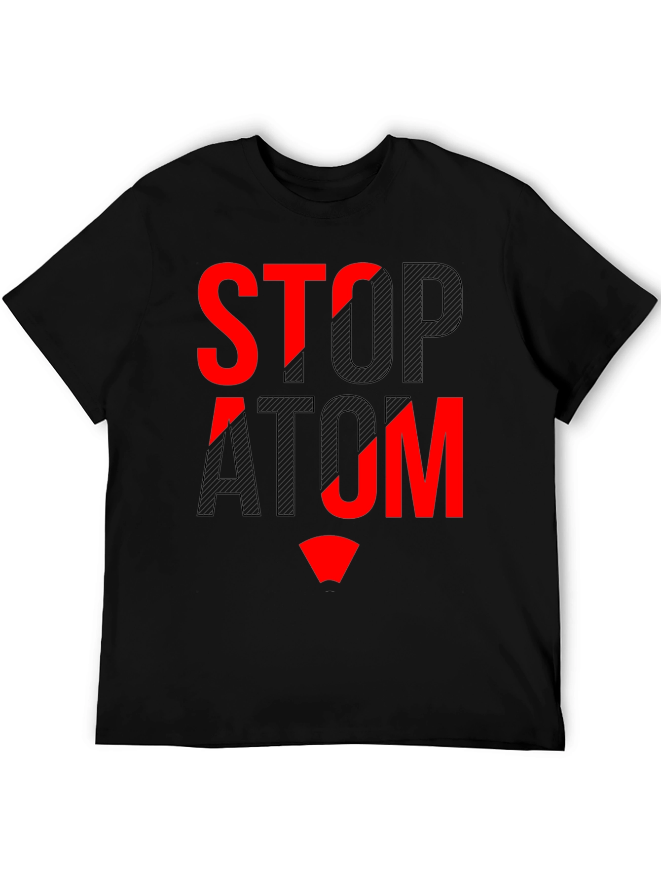 Stop Atom Graphic T-Shirt - Protest Tee