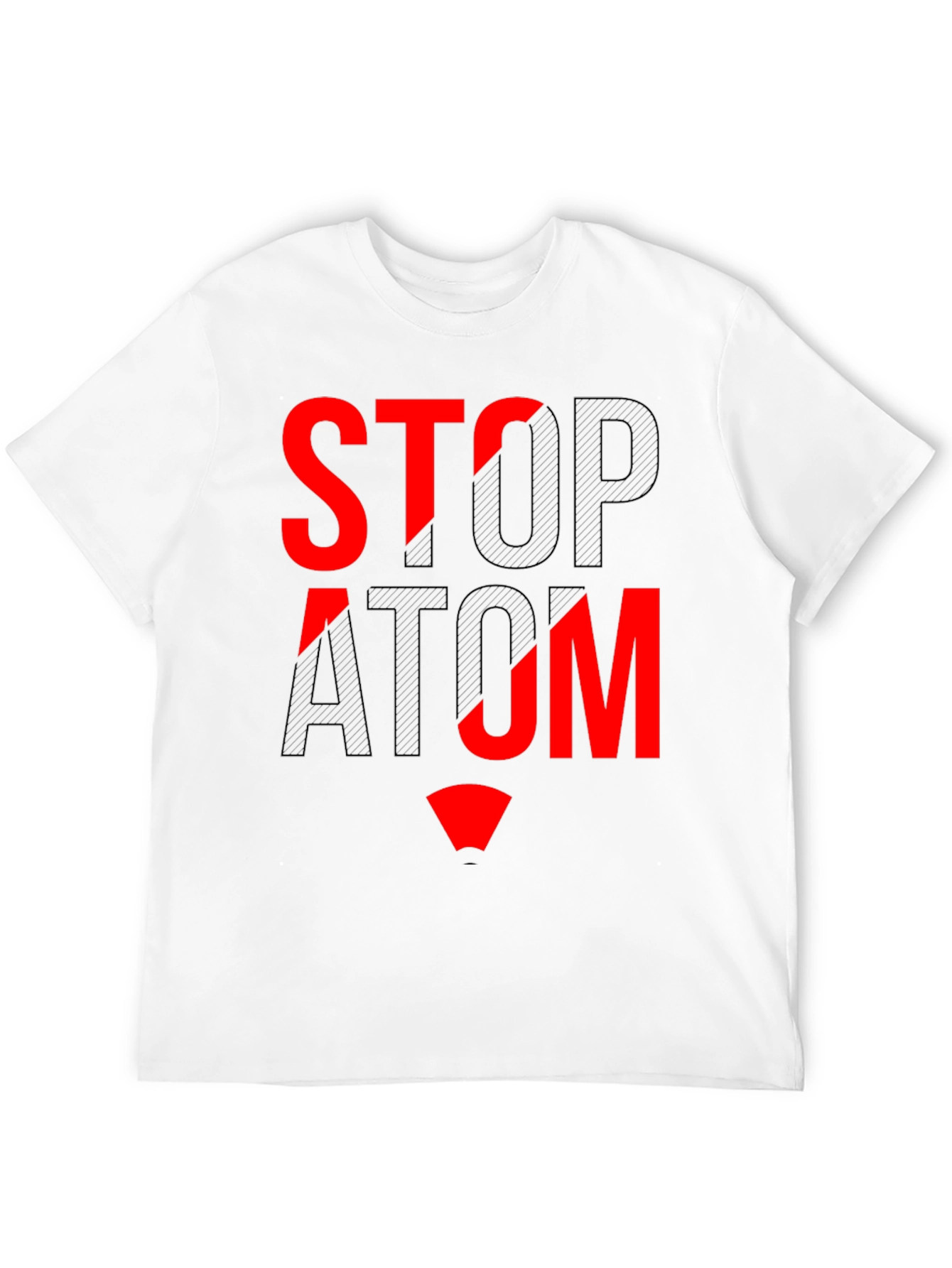 Stop Atom Graphic T-Shirt - Protest Tee