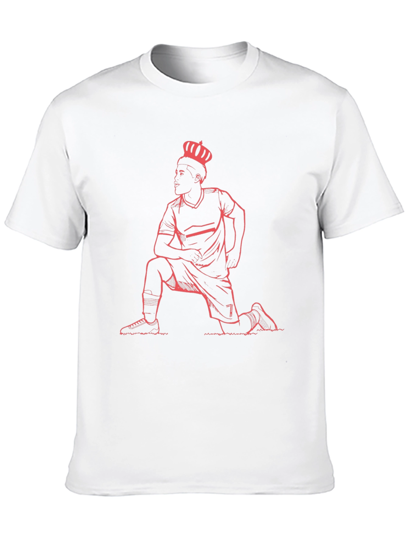 King Kneeling Graphic Tee - Black