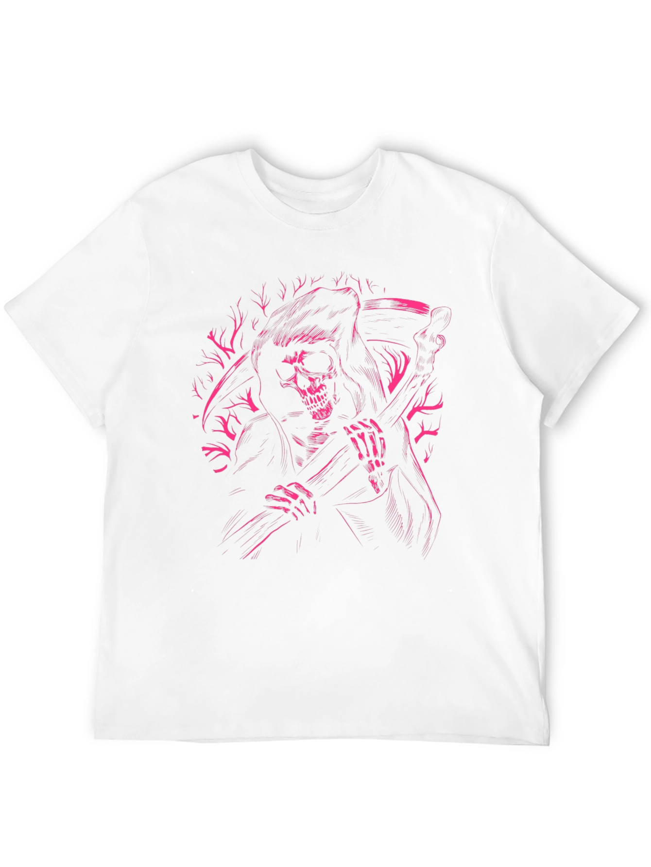 Grim Reaper Graphic Tee - Mens Black T-Shirt