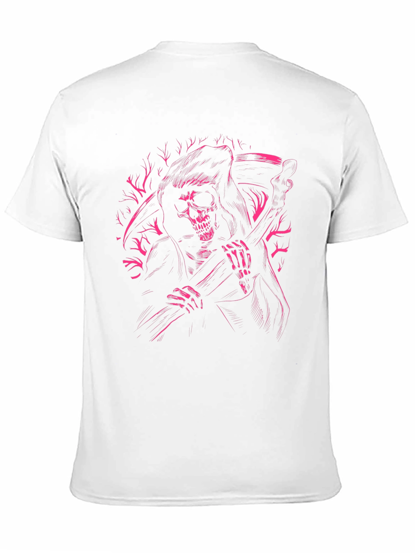 Grim Reaper Graphic Tee - Mens Black T-Shirt
