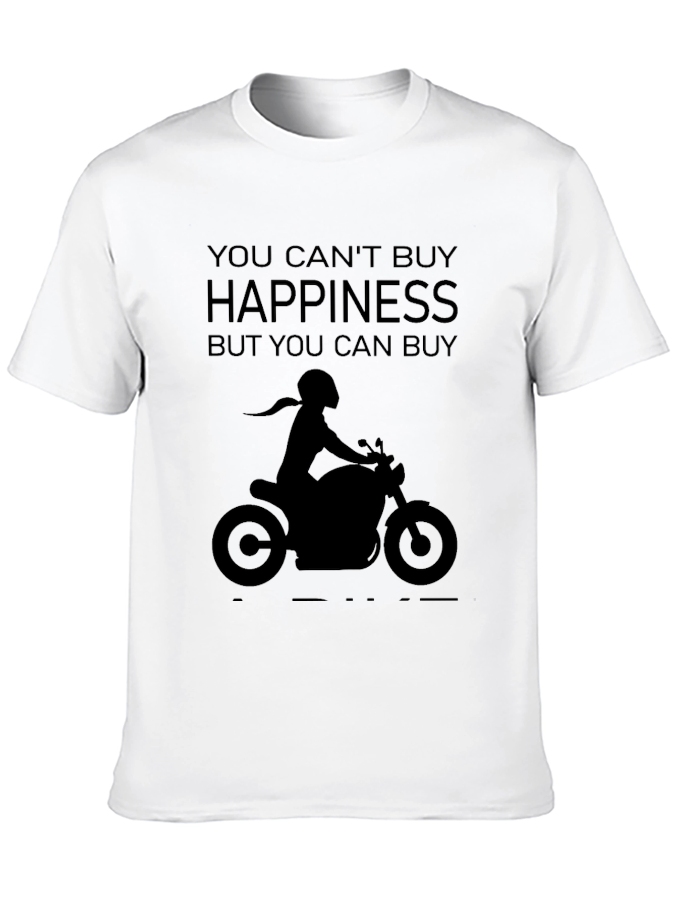 Motorcycle Happiness Graphic Tee
