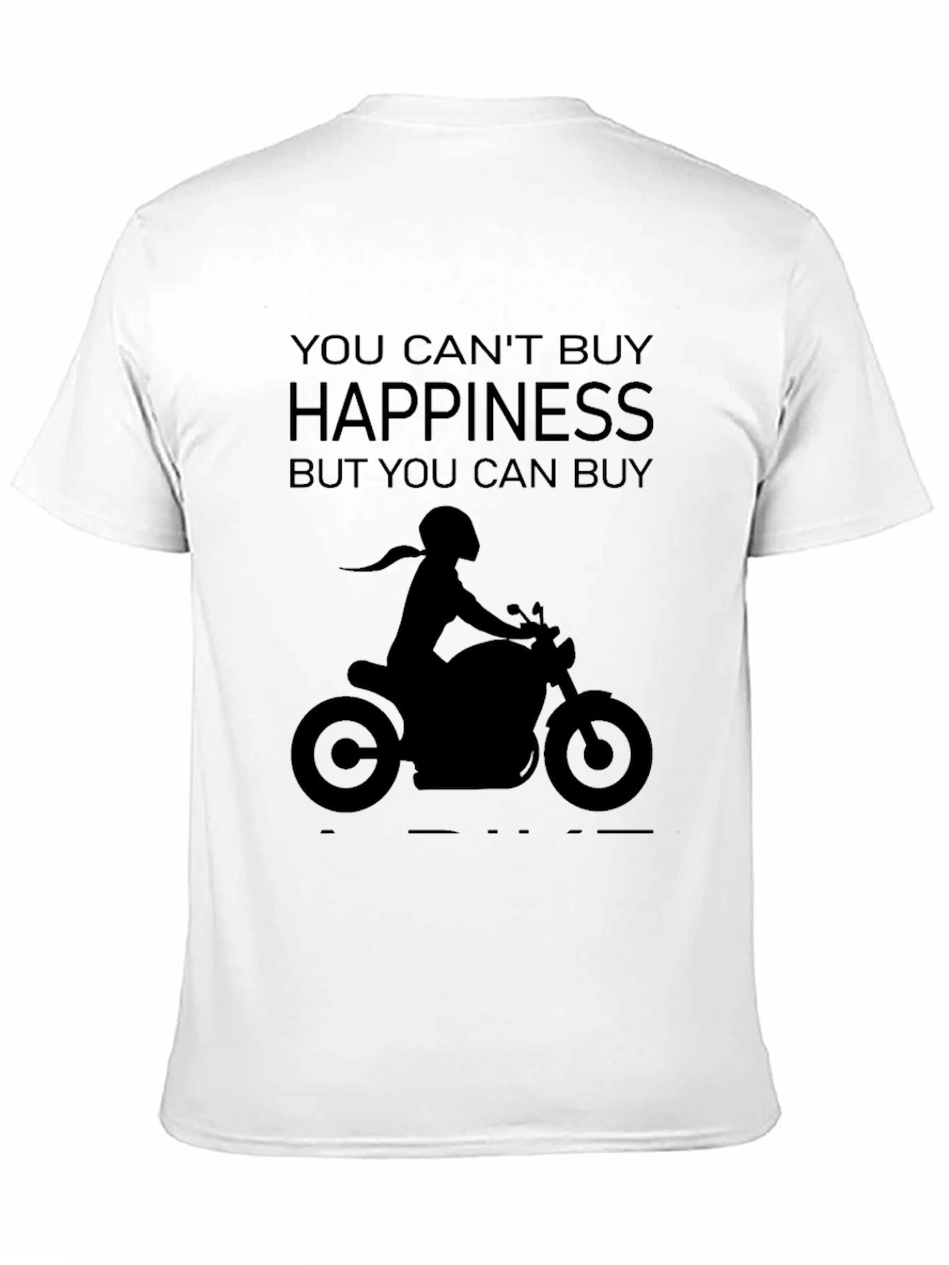 Motorcycle Happiness Graphic Tee