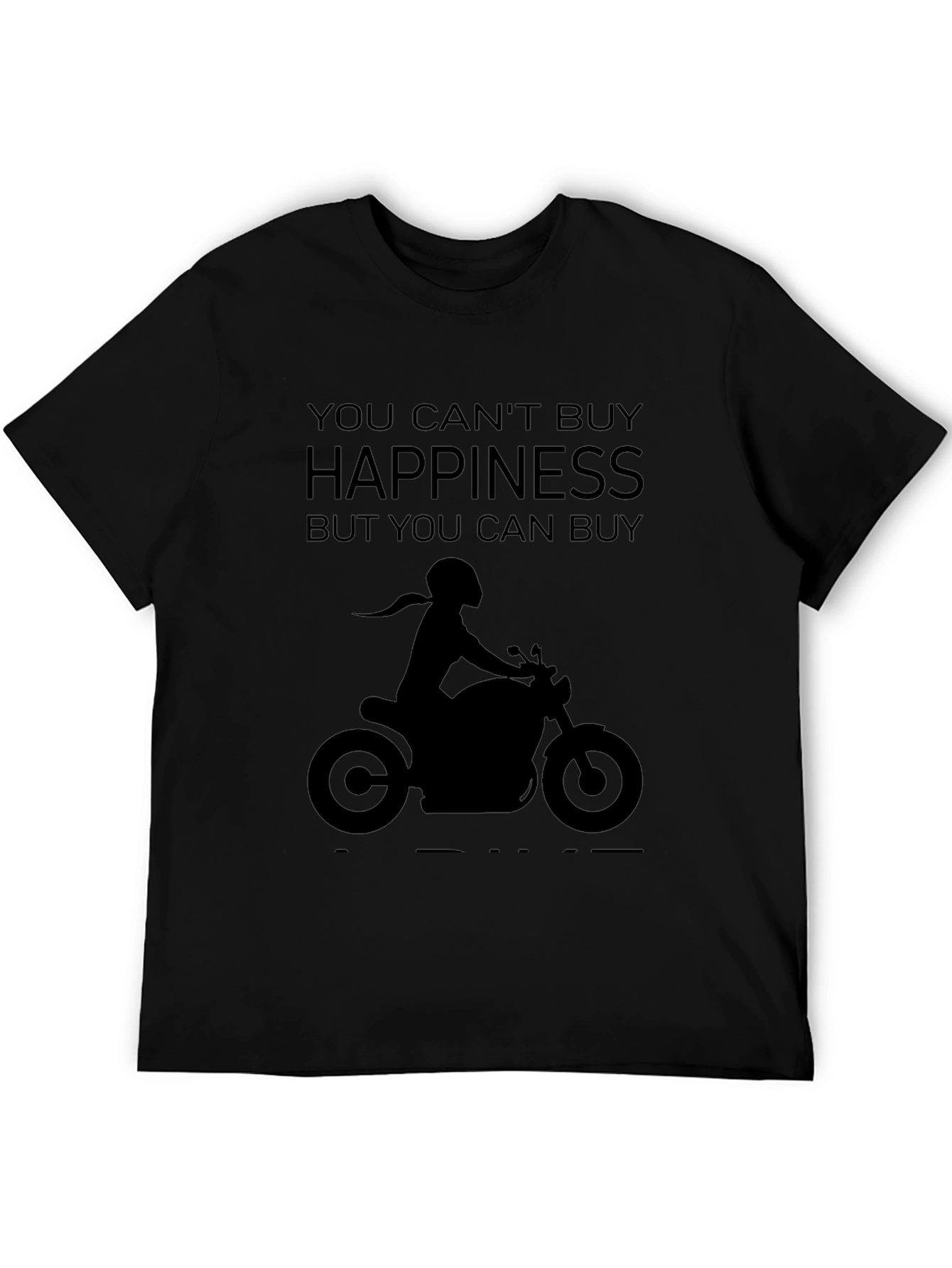 Motorcycle Happiness Graphic Tee
