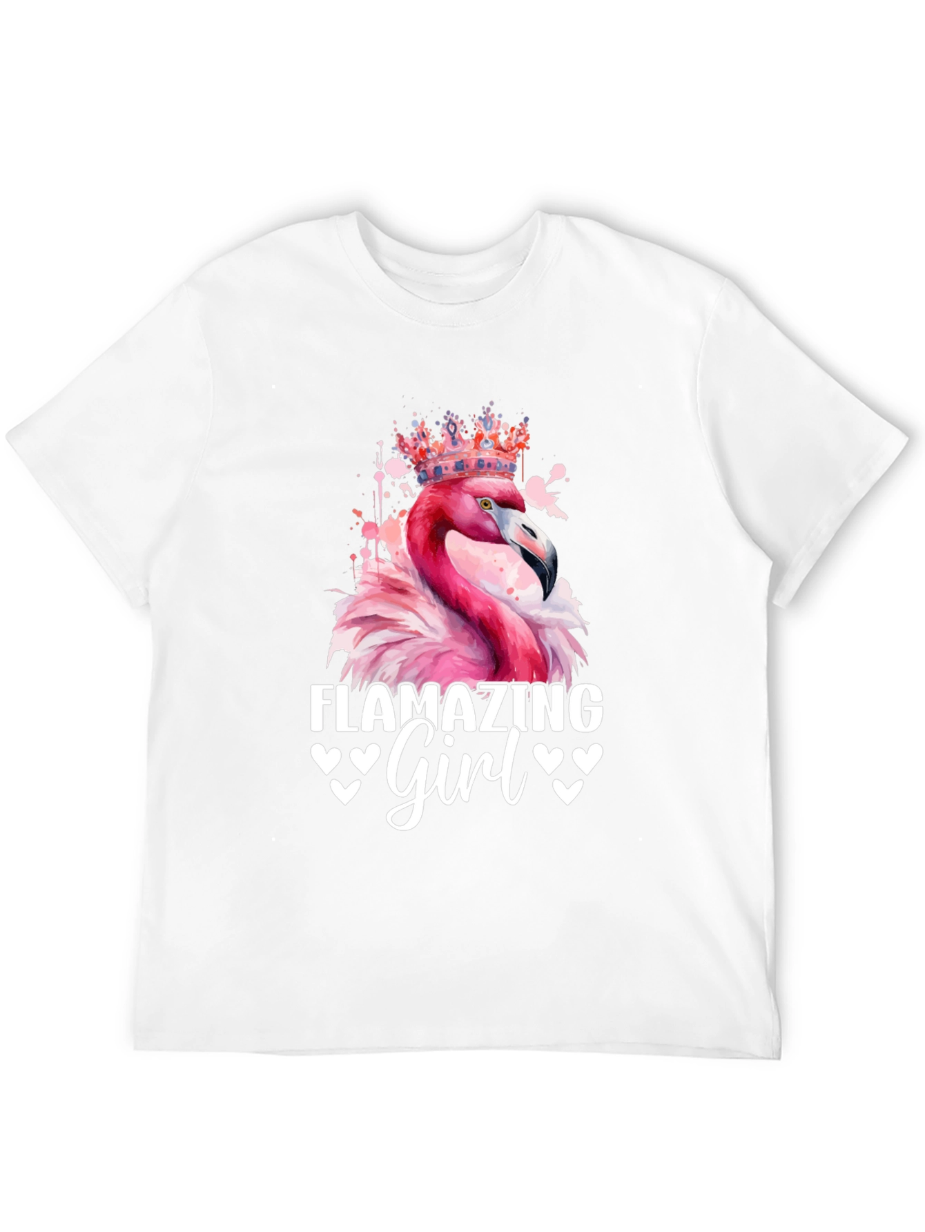 Flamazing Girl T-Shirt - Pink Flamingo Tee