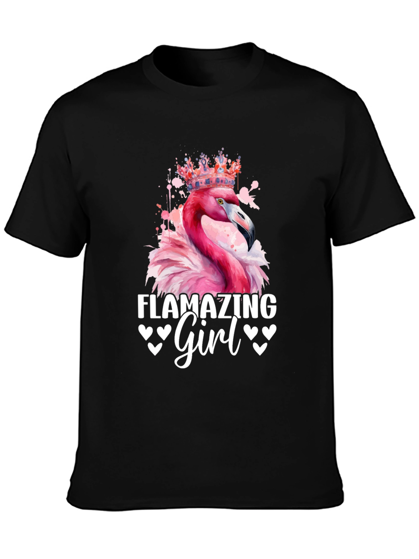 Flamazing Girl T-Shirt - Pink Flamingo Tee