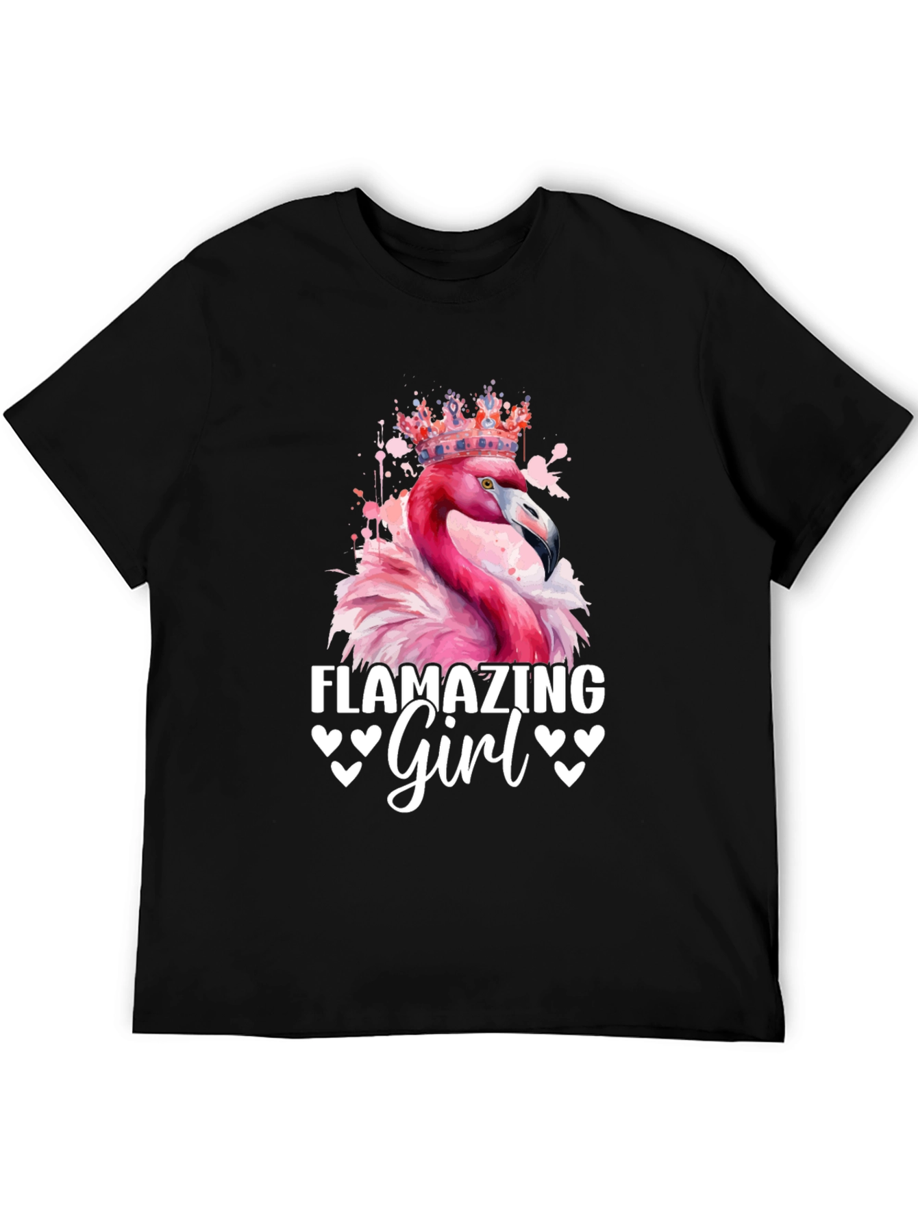 Flamazing Girl T-Shirt - Pink Flamingo Tee