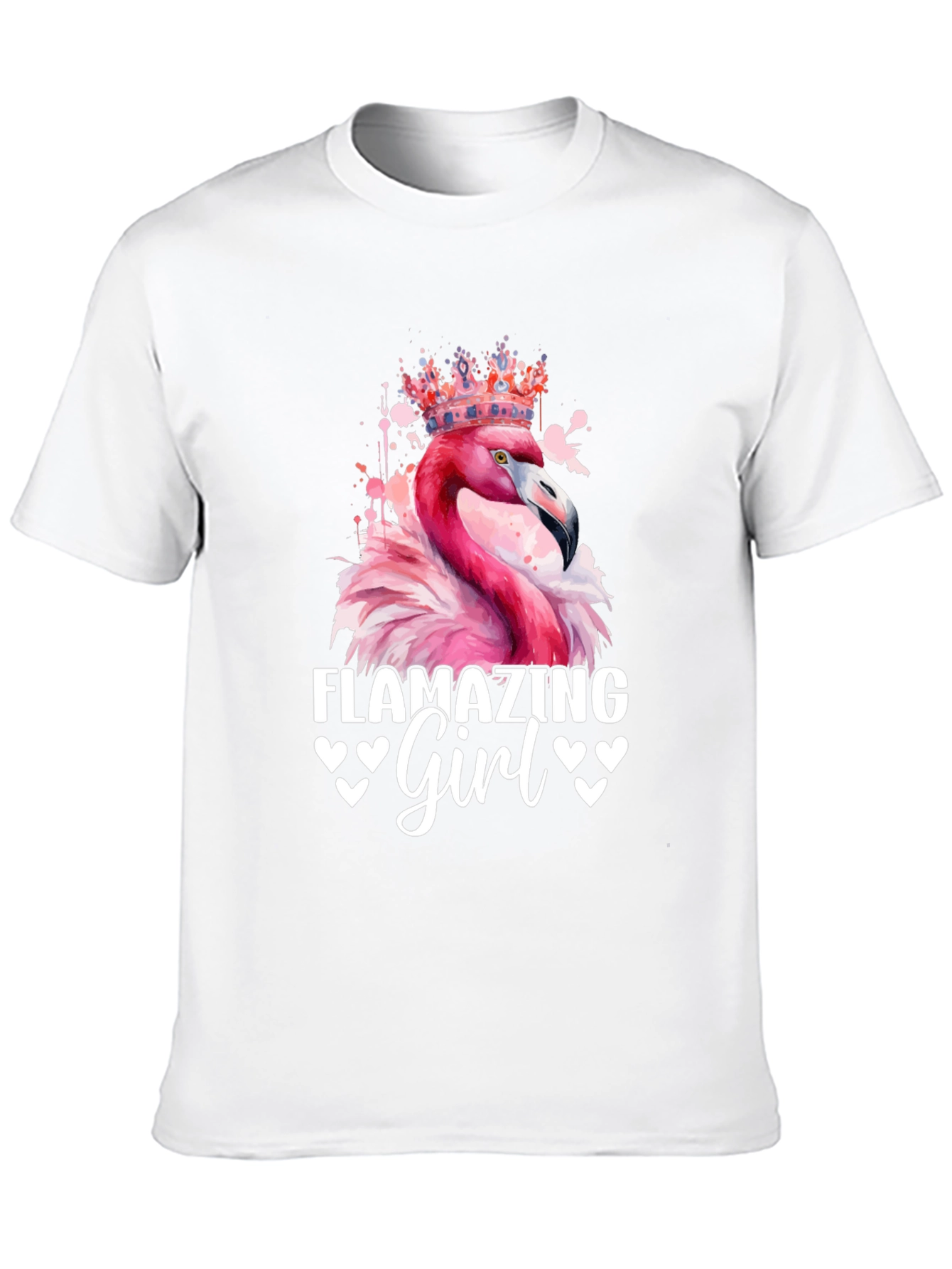 Flamazing Girl T-Shirt - Pink Flamingo Tee