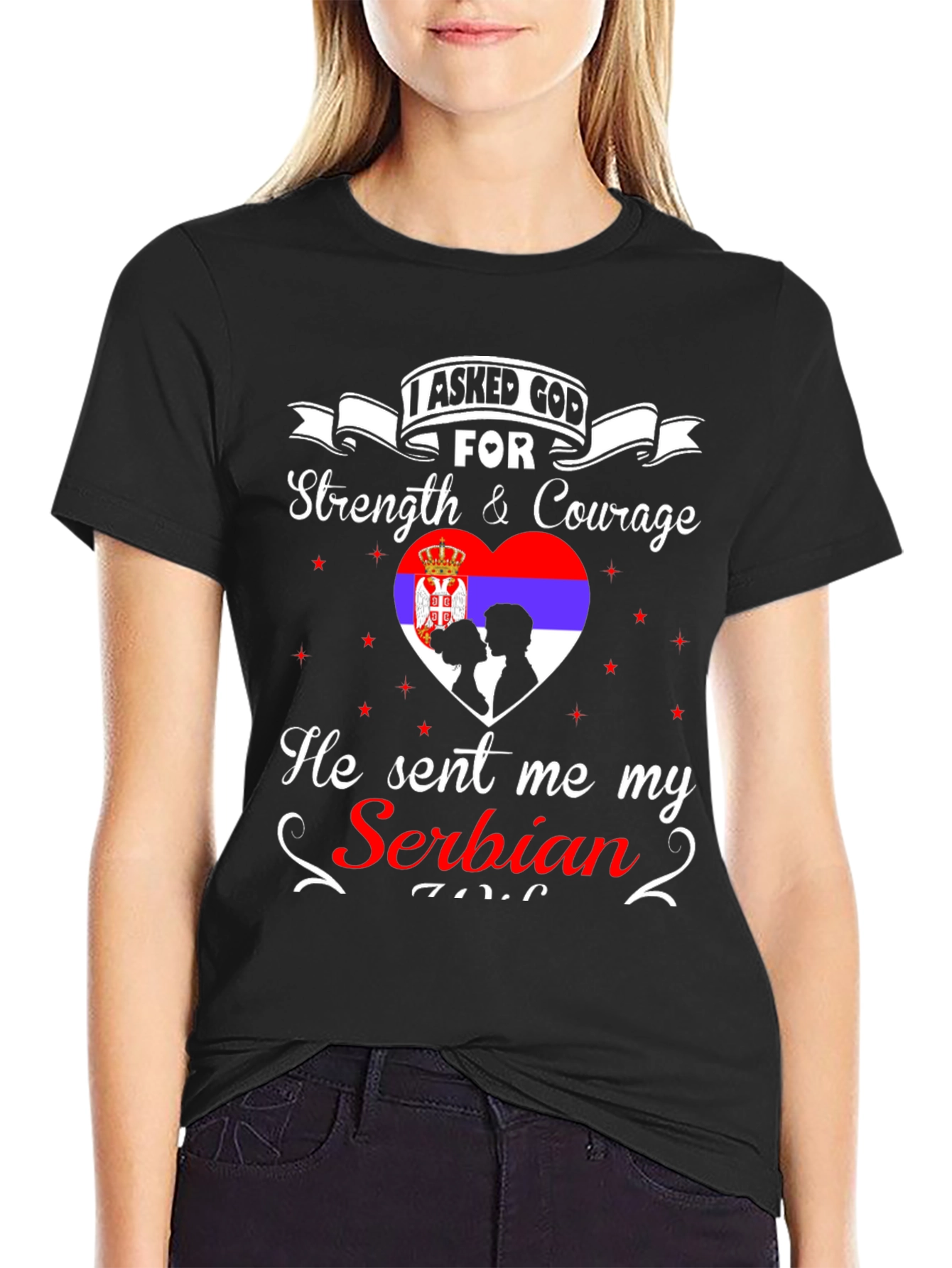 Serbian Pride Graphic T-Shirt