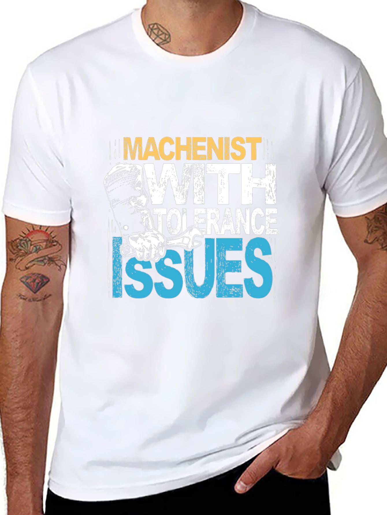 Machinist Tolerance Issues Graphic Tee