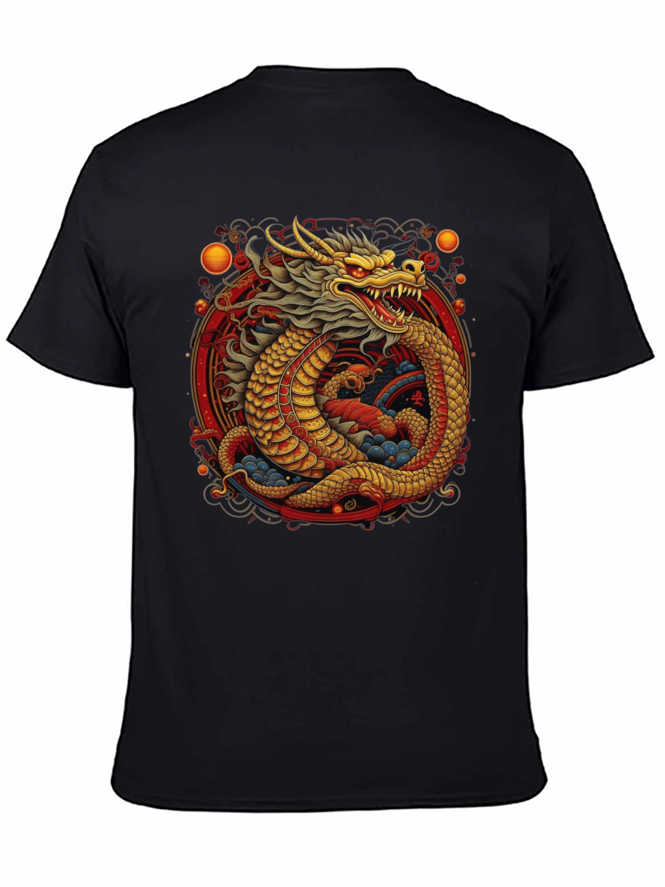 Dragon Graphic Tee - Bold Asian Style