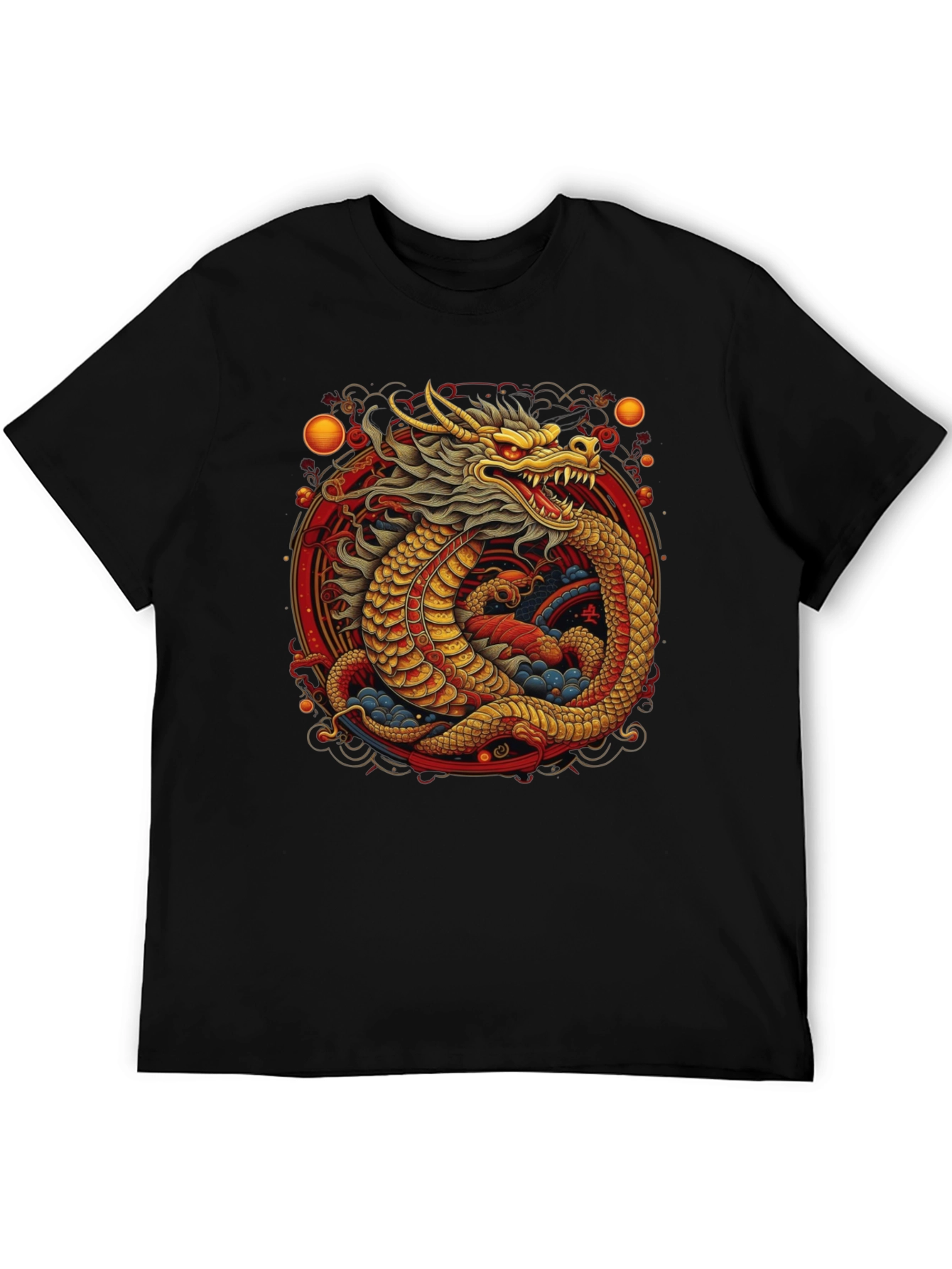 Dragon Graphic Tee - Bold Asian Style