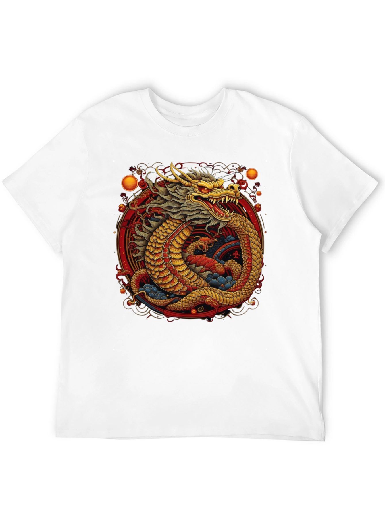 Dragon Graphic Tee - Bold Asian Style