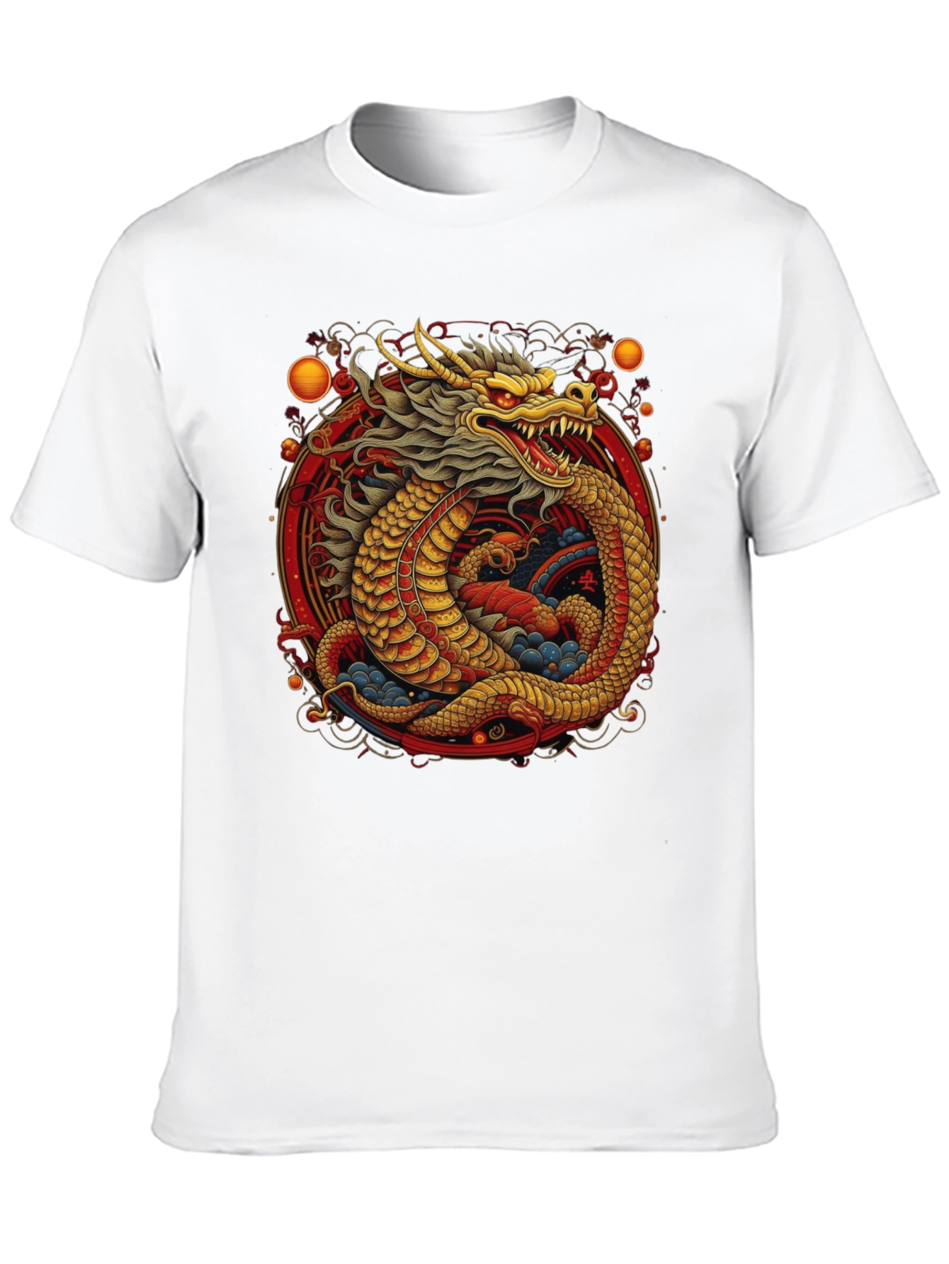 Dragon Graphic Tee - Bold Asian Style