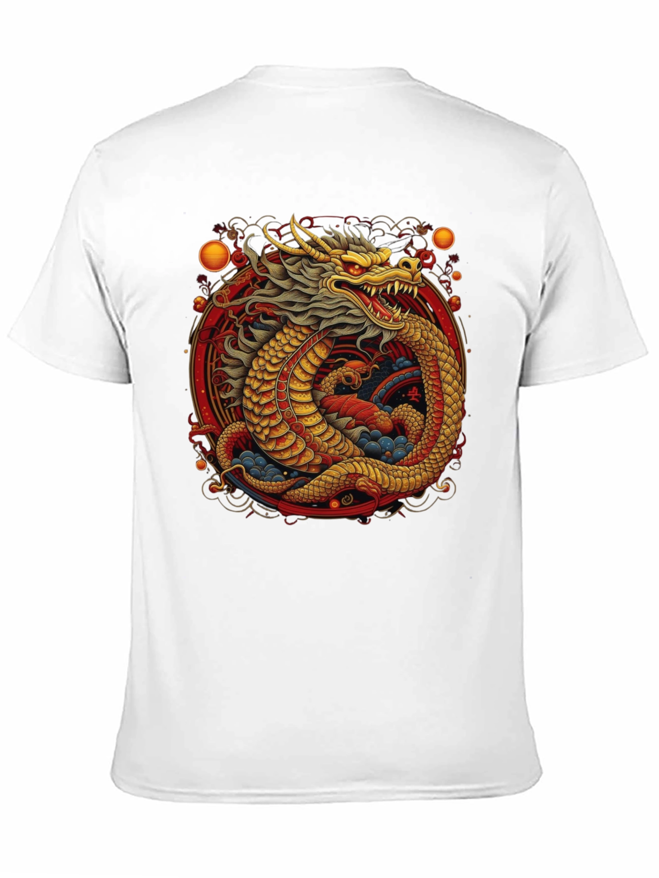 Dragon Graphic Tee - Bold Asian Style