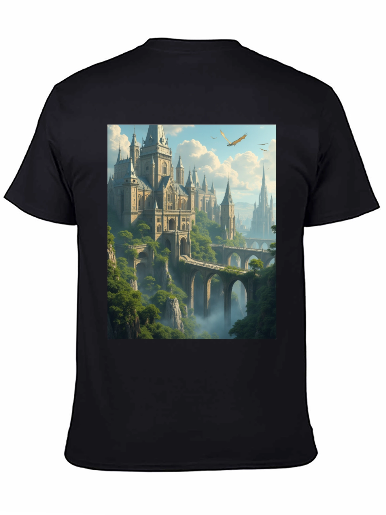 Fantasy Castle Graphic Tee