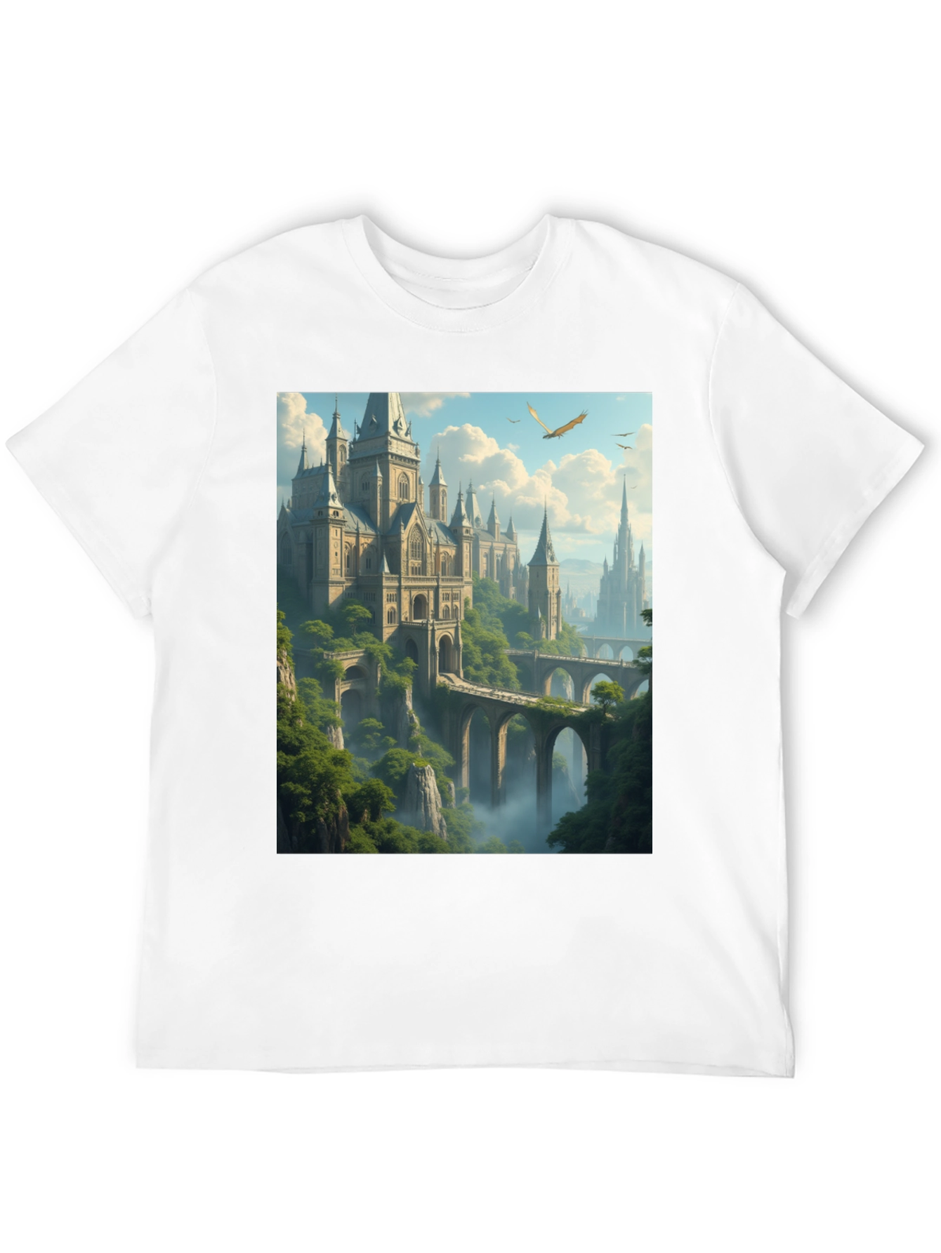Fantasy Castle Graphic Tee