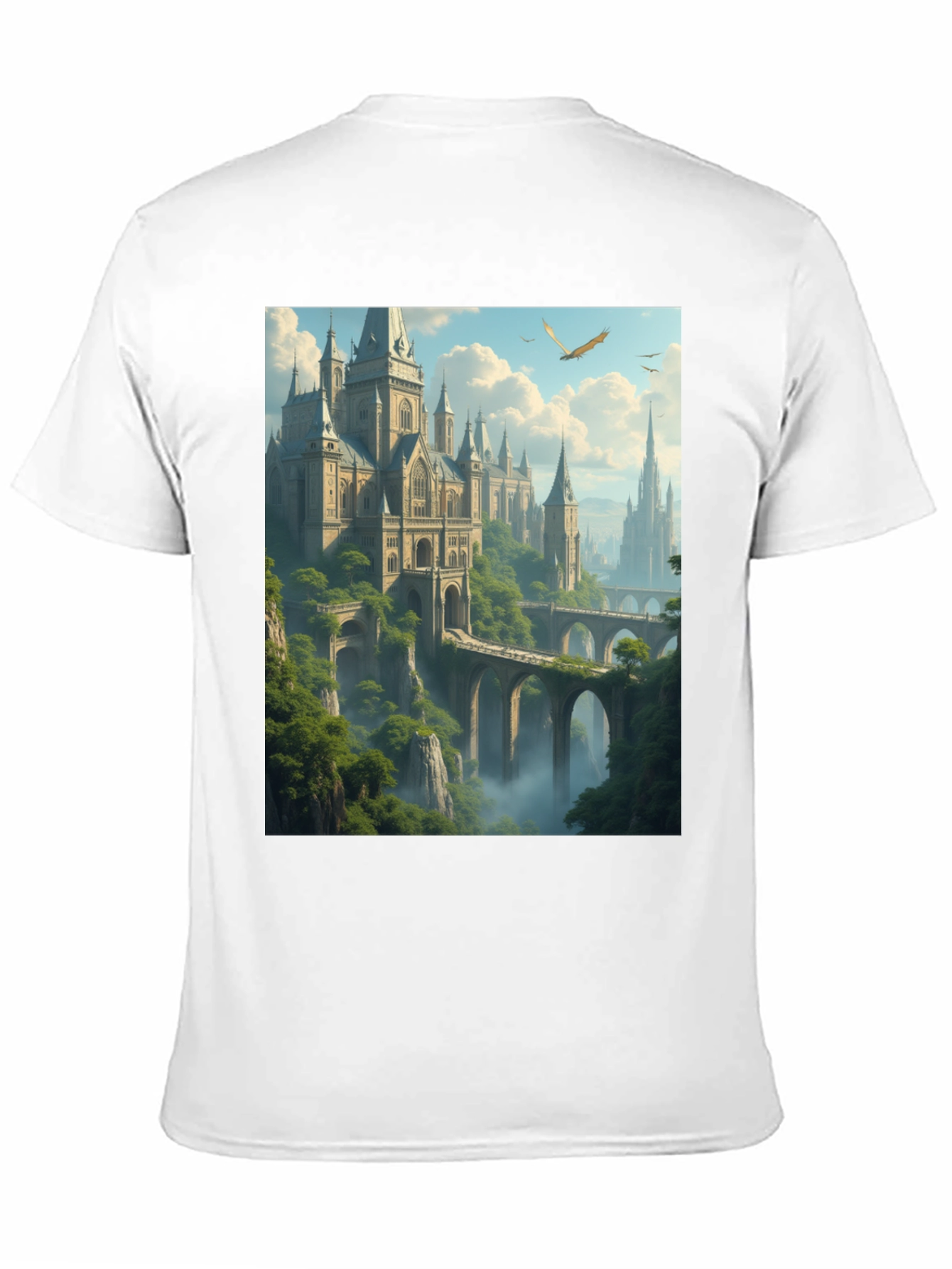 Fantasy Castle Graphic Tee