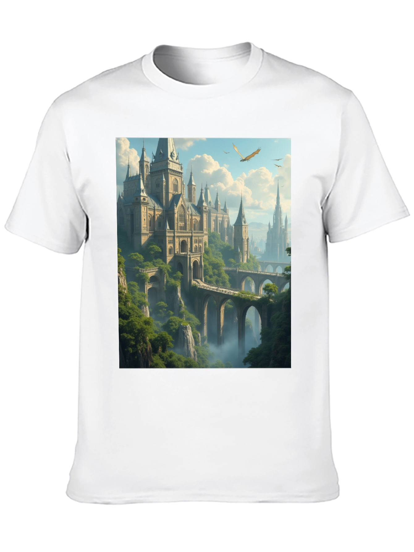 Fantasy Castle Graphic Tee