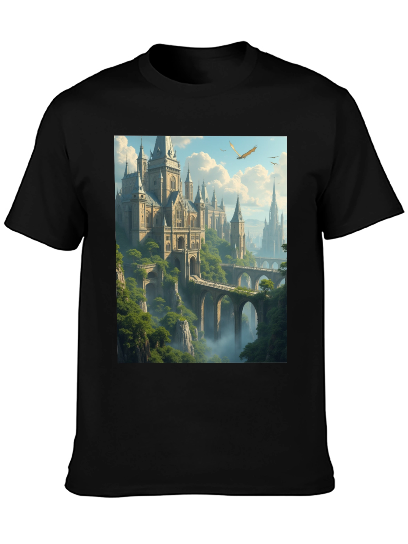 Fantasy Castle Graphic Tee