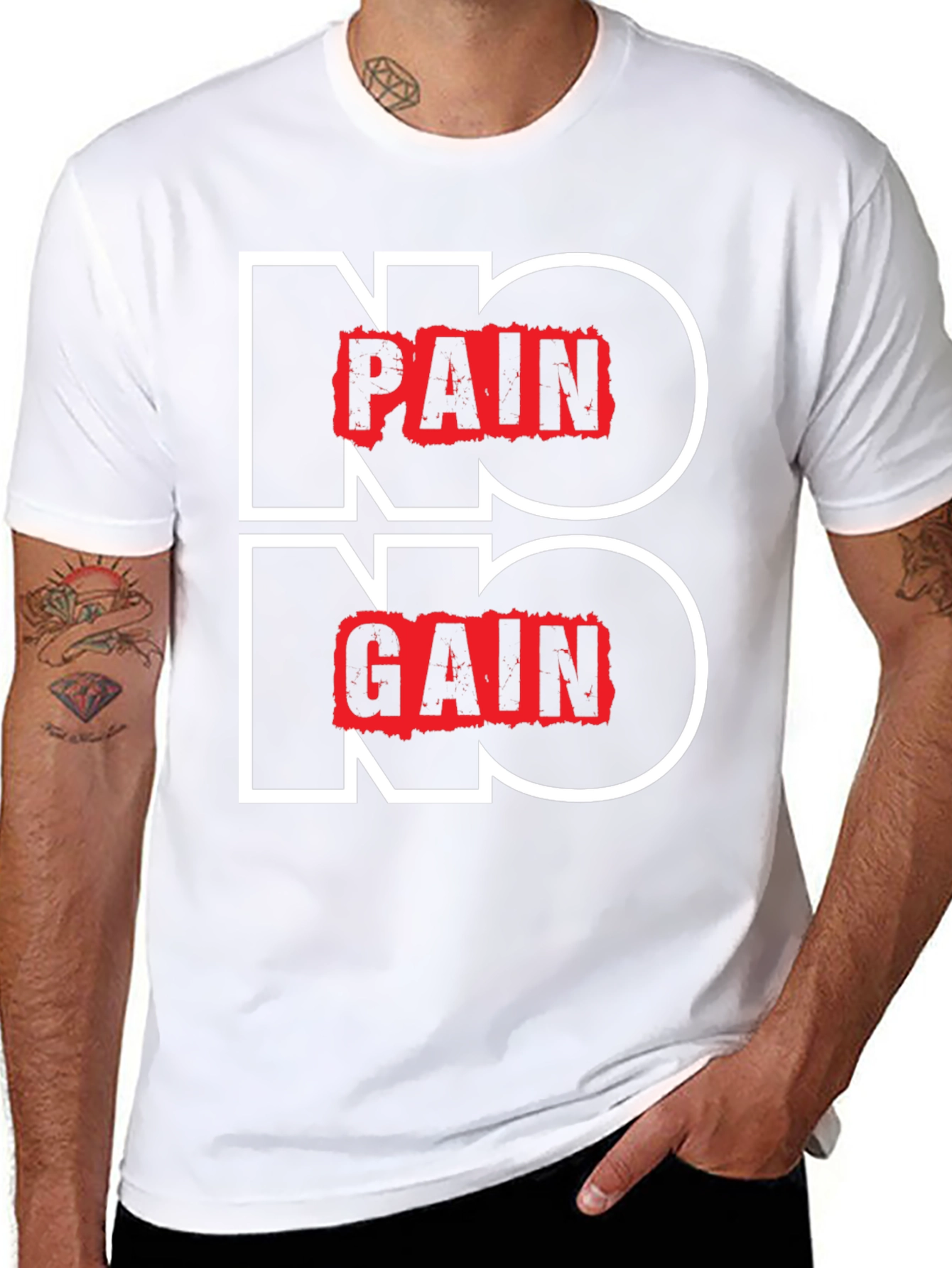 No Pain No Gain Graphic Tee