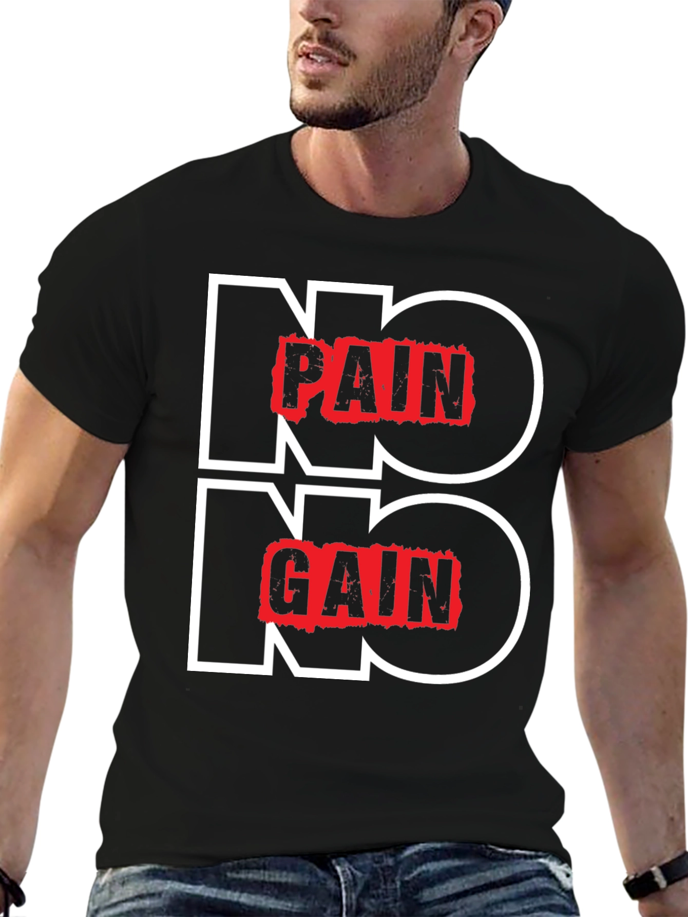 No Pain No Gain Graphic Tee