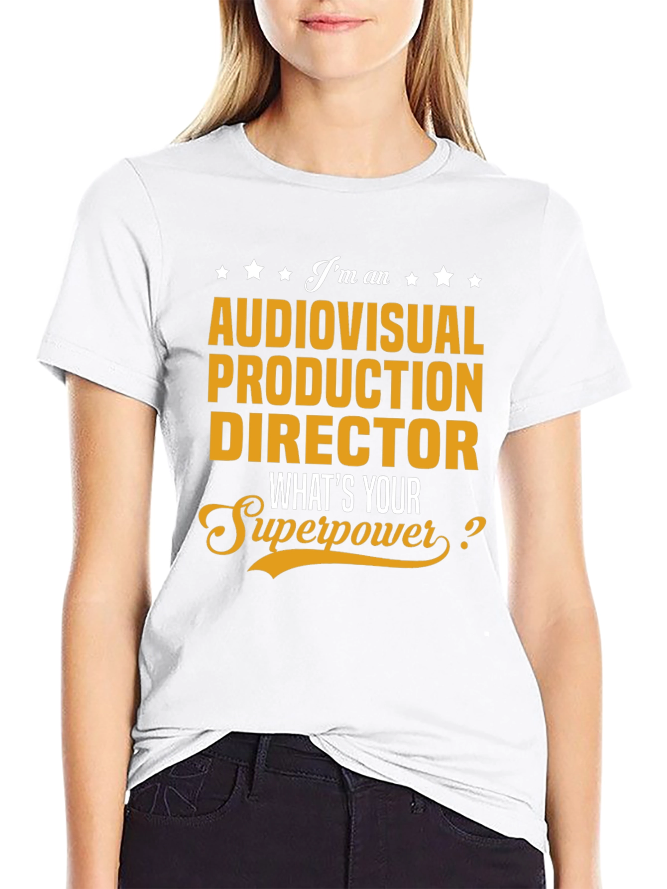 Audiovisual Production Director Superpower T-Shirt