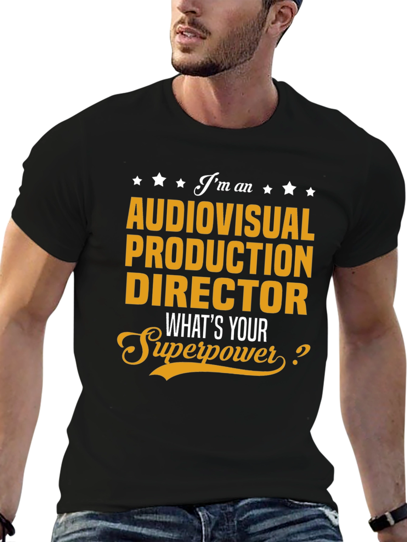 Audiovisual Production Director Superpower T-Shirt
