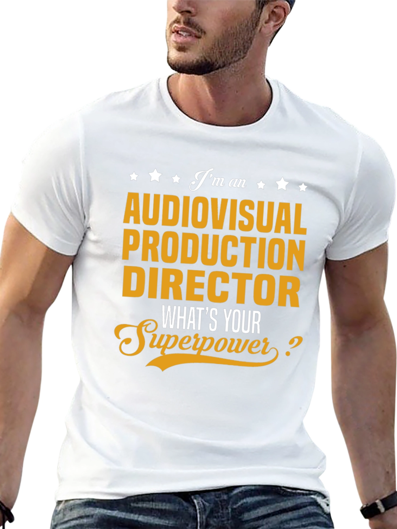 Audiovisual Production Director Superpower T-Shirt
