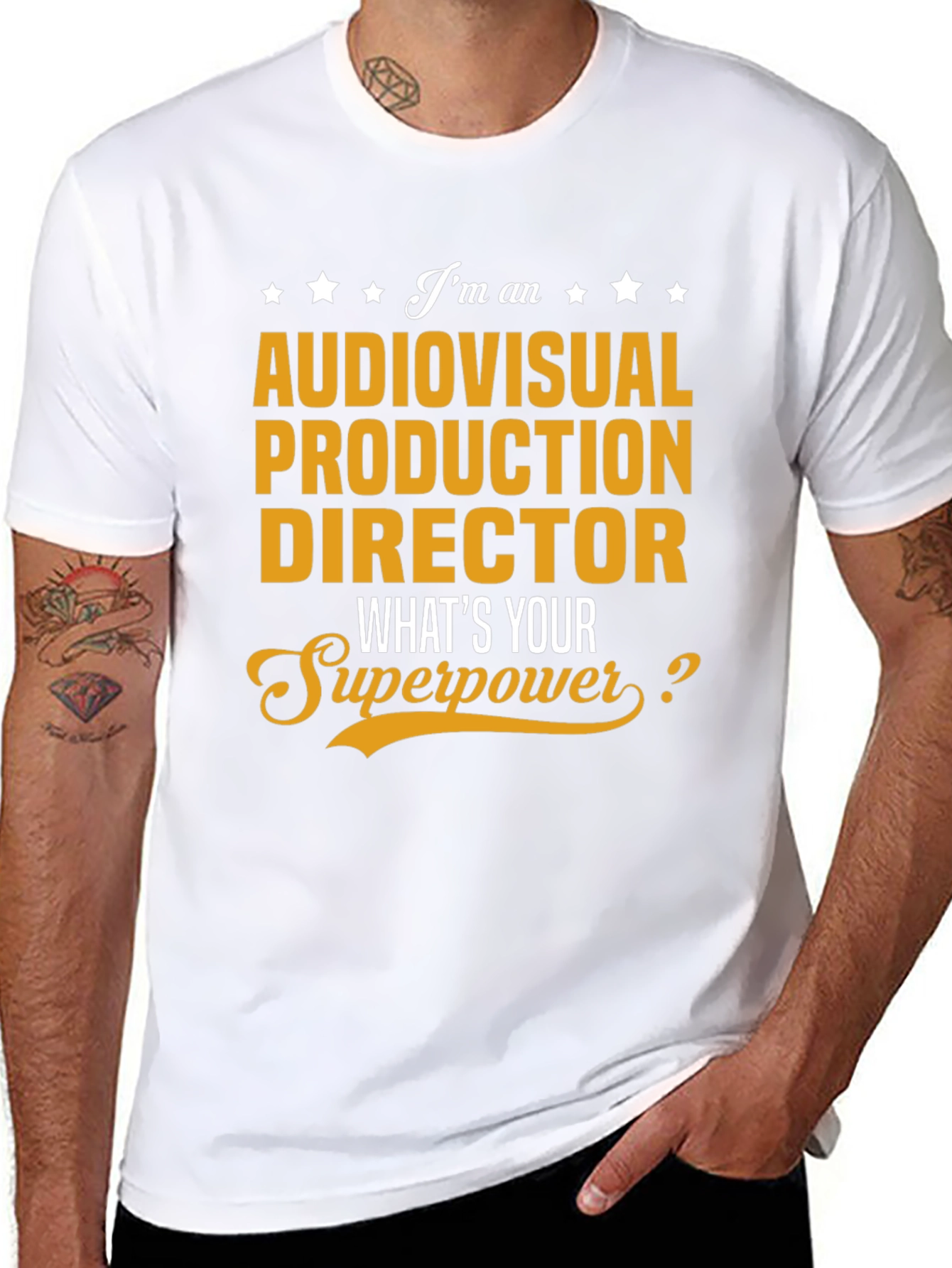 Audiovisual Production Director Superpower T-Shirt
