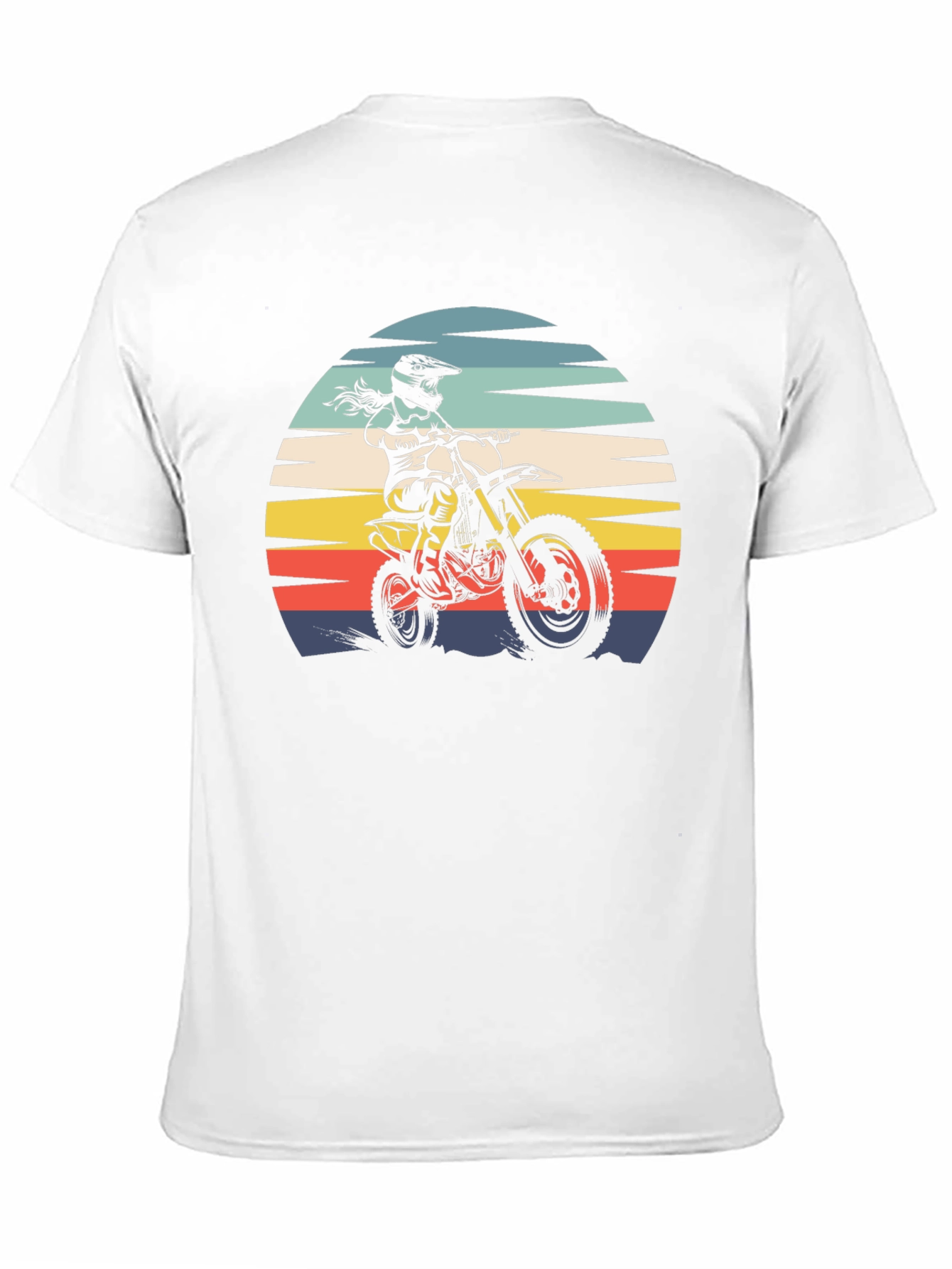 Motocross Sunset Graphic Tee
