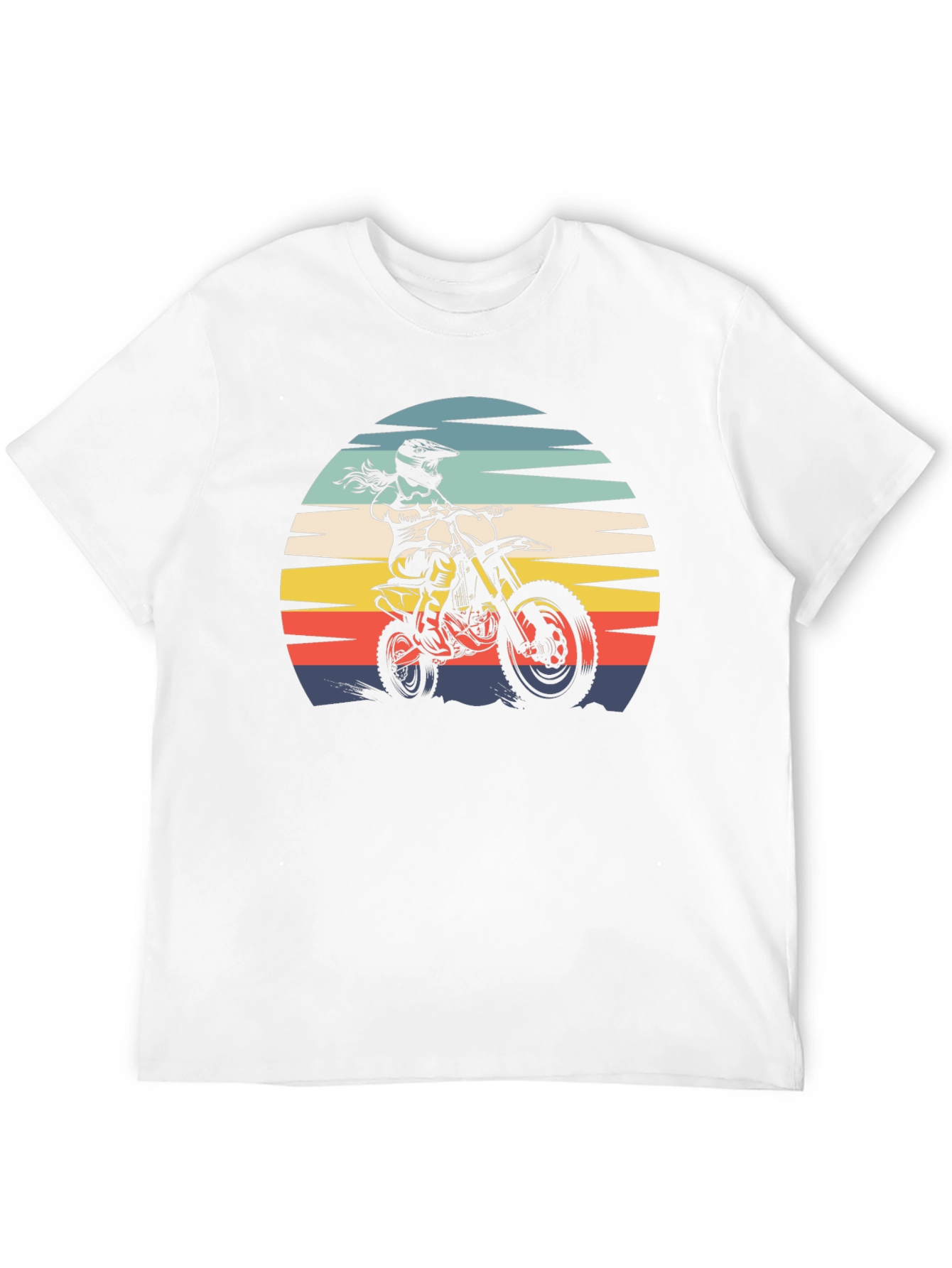 Motocross Sunset Graphic Tee
